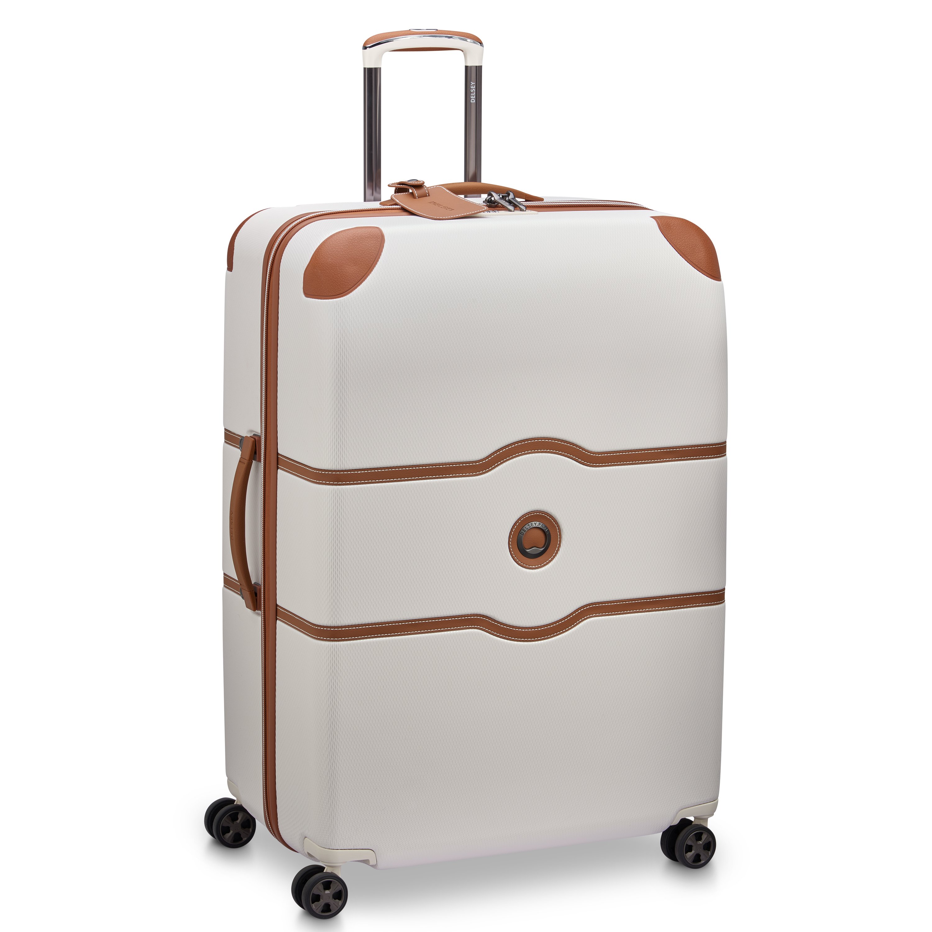 Rigid hold suitcase DELSEY PARIS Beige