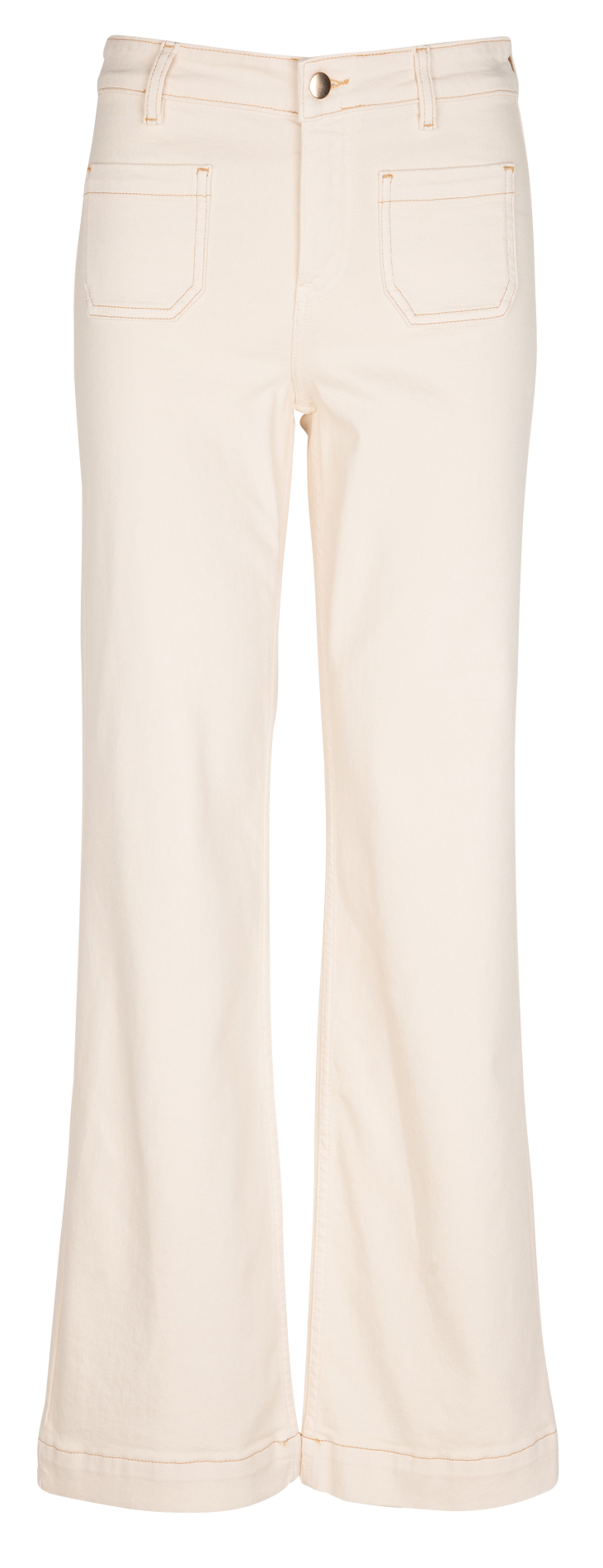 Straight leg jeans with pockets MAISON 123 Beige