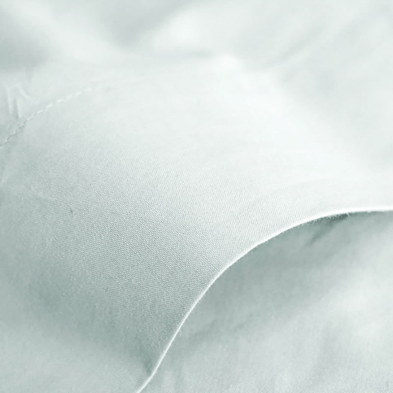 Flat sheet "premium" for single & double beds COTON PUR Green