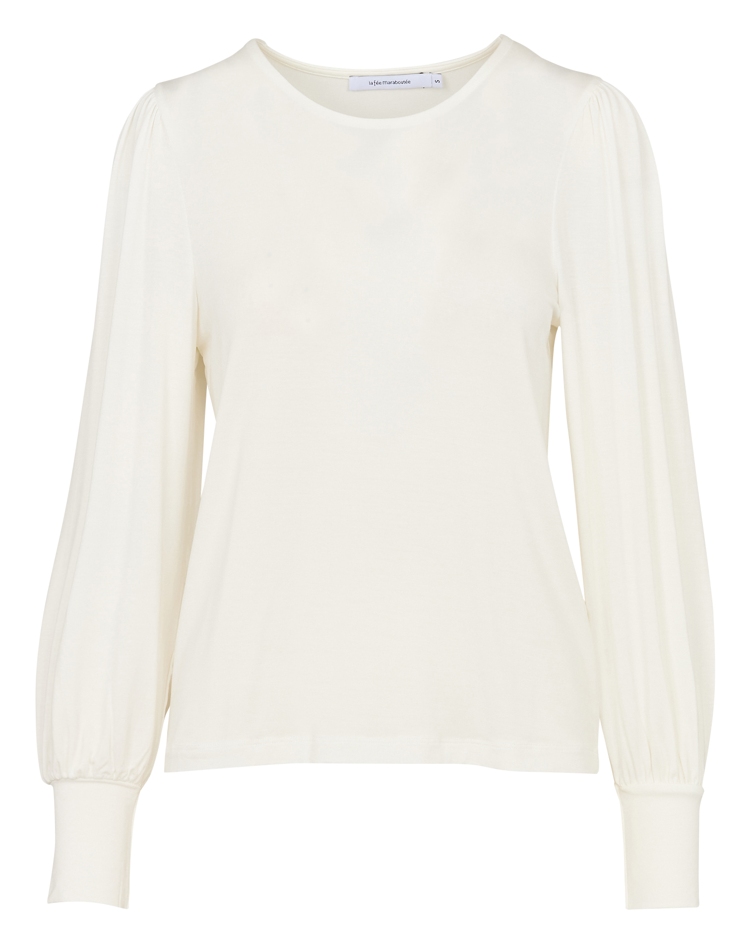 Bead-embroidered dress LA FEE MARABOUTEE White