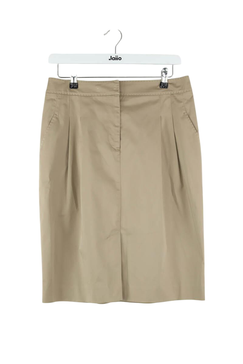 Cotton skirt ARMANI - SECONDE MAIN Beige