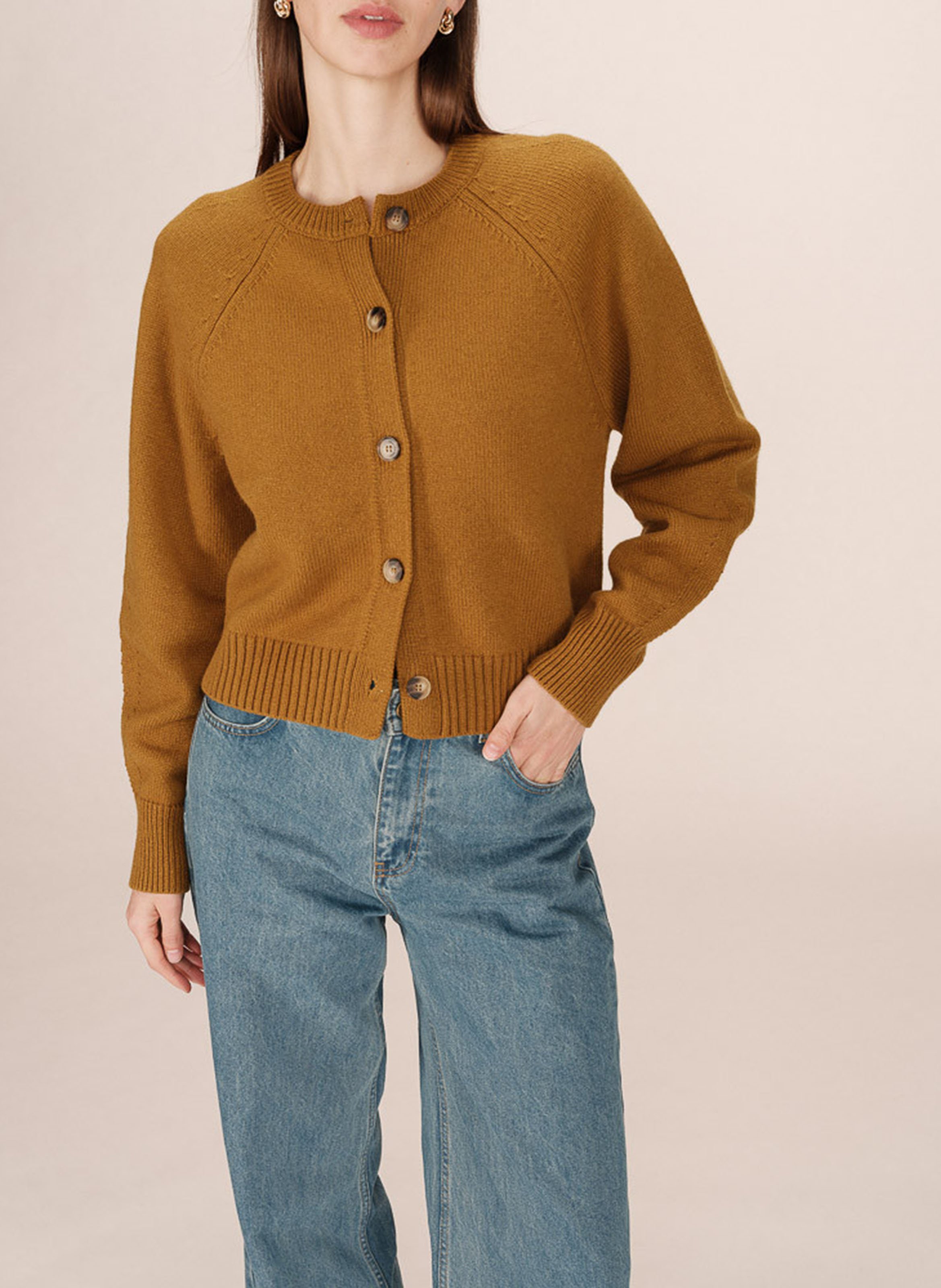 Round-neck cardigan GRACE ET MILA