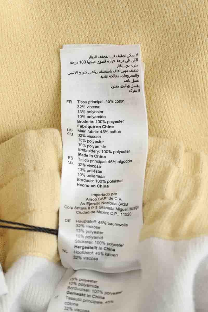 Yellow cotton sports pants ISABEL MARANT ÉTOILE - SECONDE MAIN Yellow