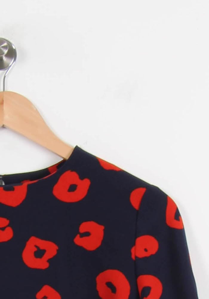 Midi dress TARA JARMON - Seconde Main Multicolored