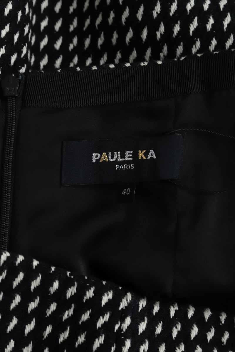 Cotton skirt PAULE KA - Seconde main Black