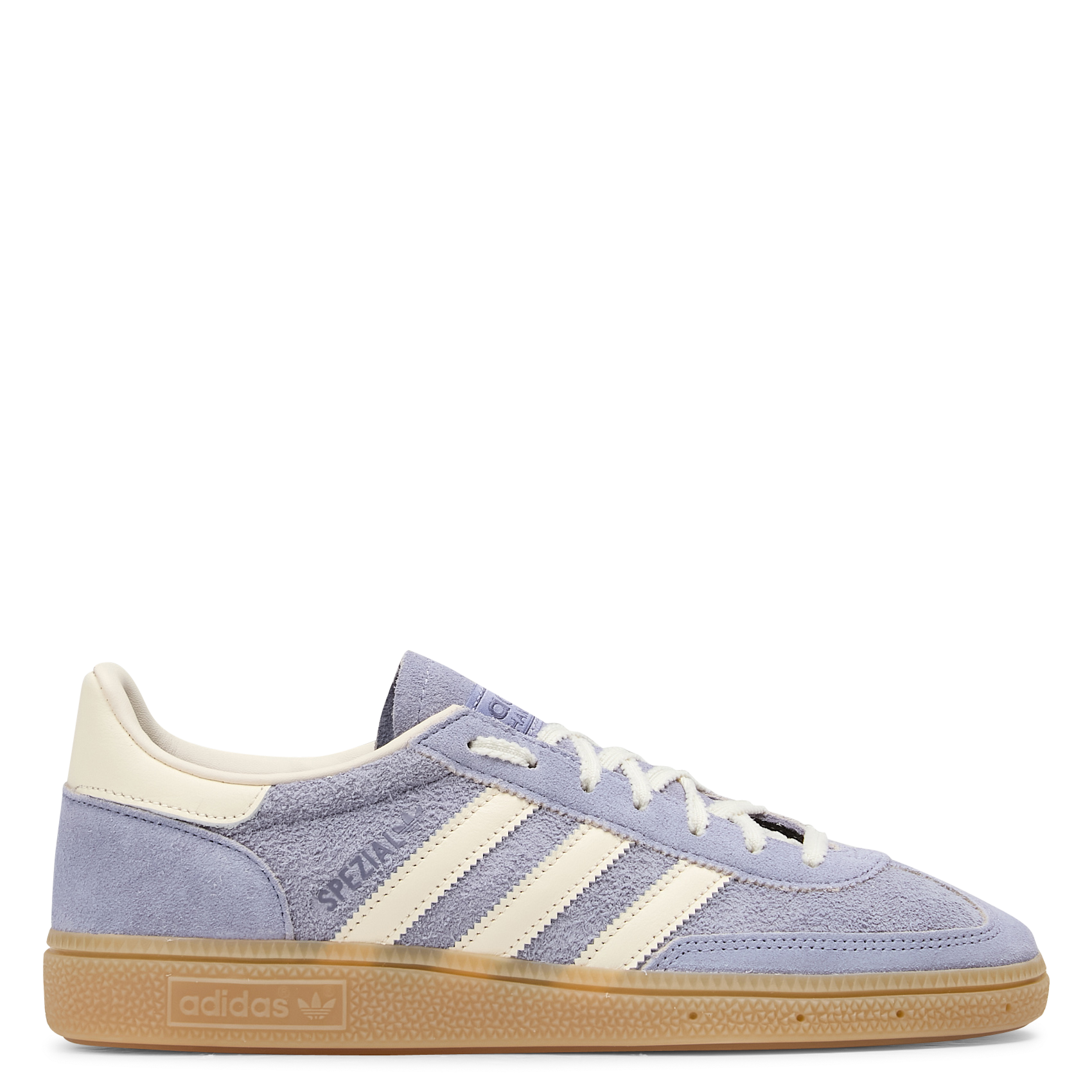 Baskets basses en cuir ADIDAS Violet