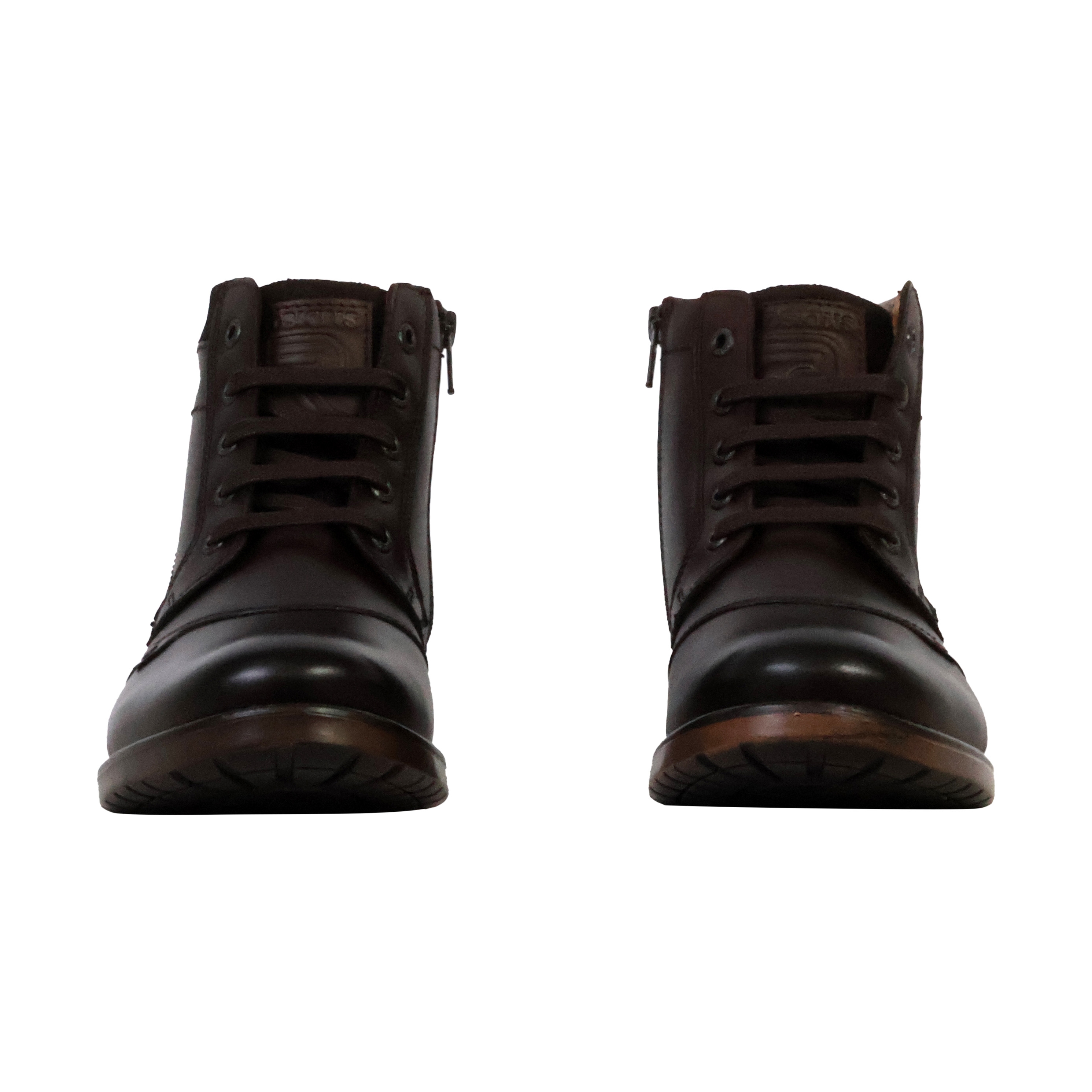 Leather ankle boot REDSKINS Brown