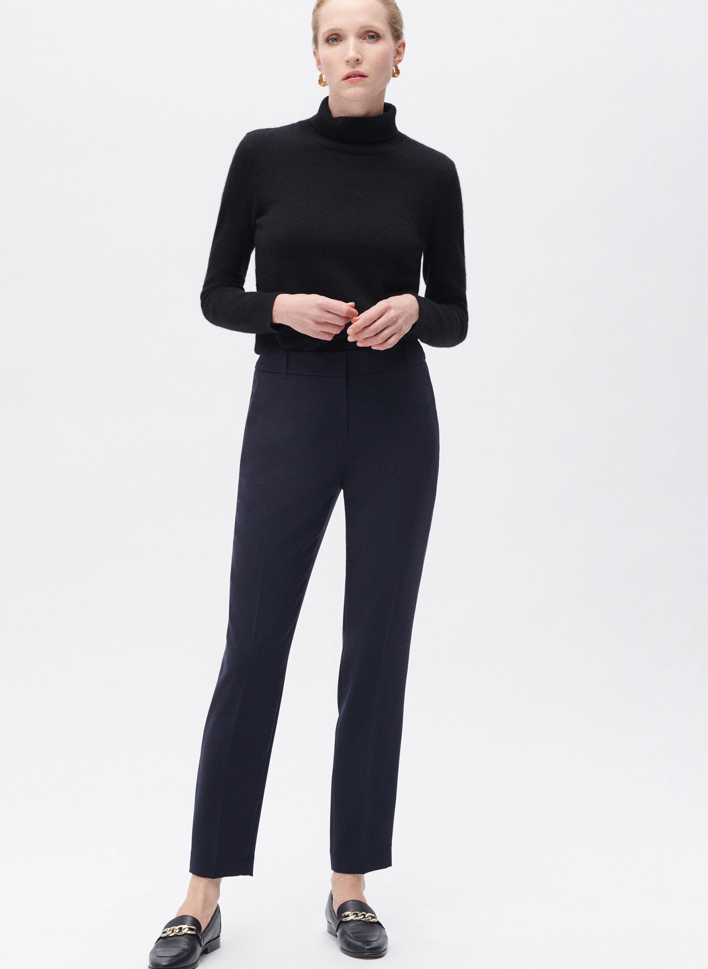Tailored pants CAROLL Blue