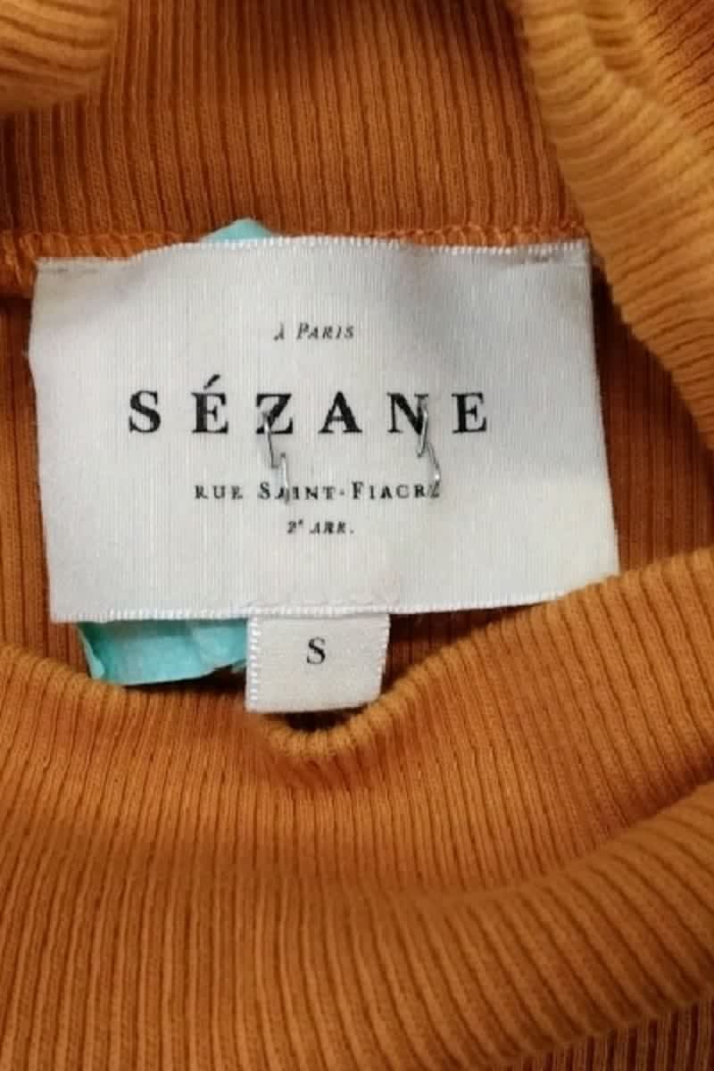 Sweater SEZANE - Seconde main Orange