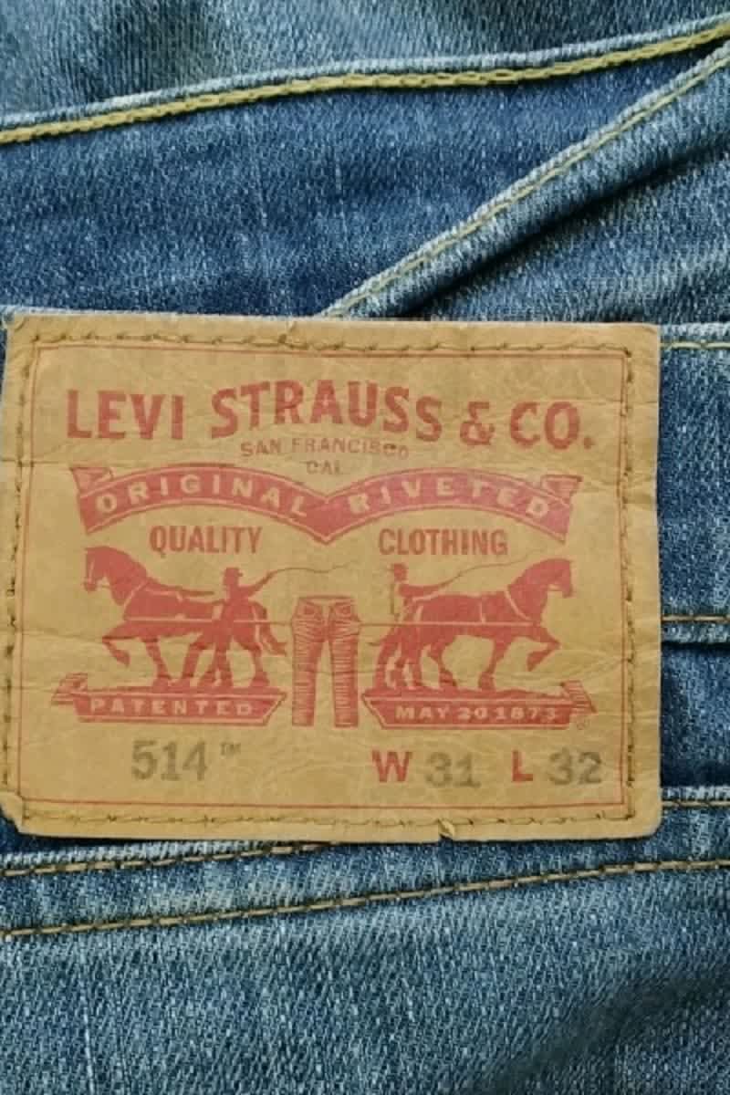 - Straight-leg jeans
- 5 pockets
- Straight cut
- Faded effect LEVI'S - Seconde main Blue