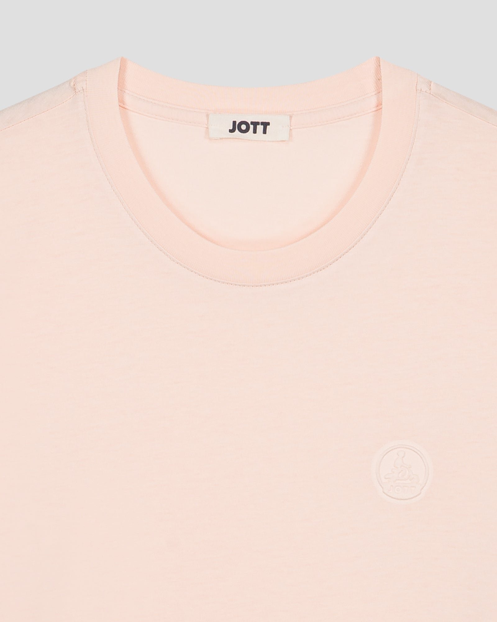Men's round neck cotton Pedro t-shirt JOTT Pink