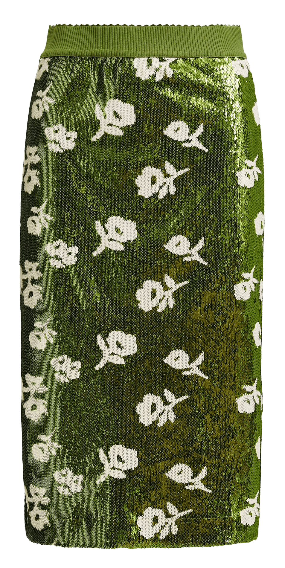 Floride midi skirt with sequins  ESSENTIEL ANTWERP Green