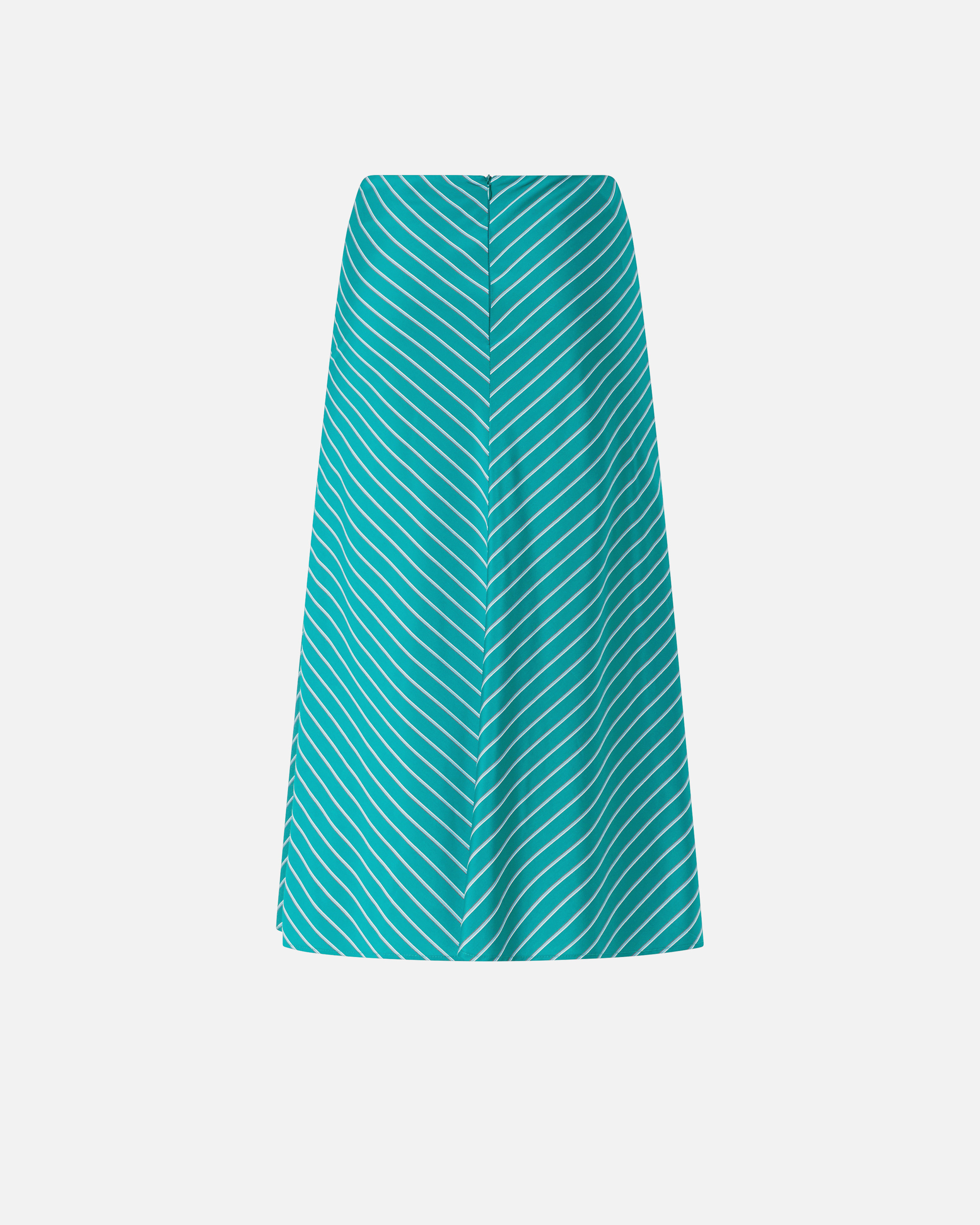 Jupe midi à rayures et ceinture PINKO Violet