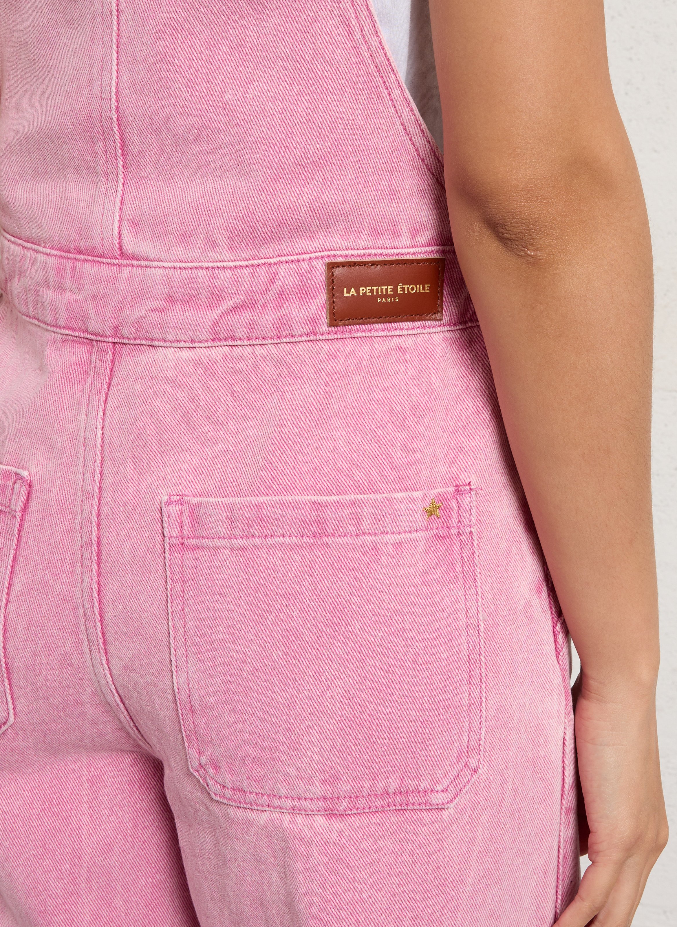 Latzhose aus Baumwolle LA PETITE ETOILE Rosa