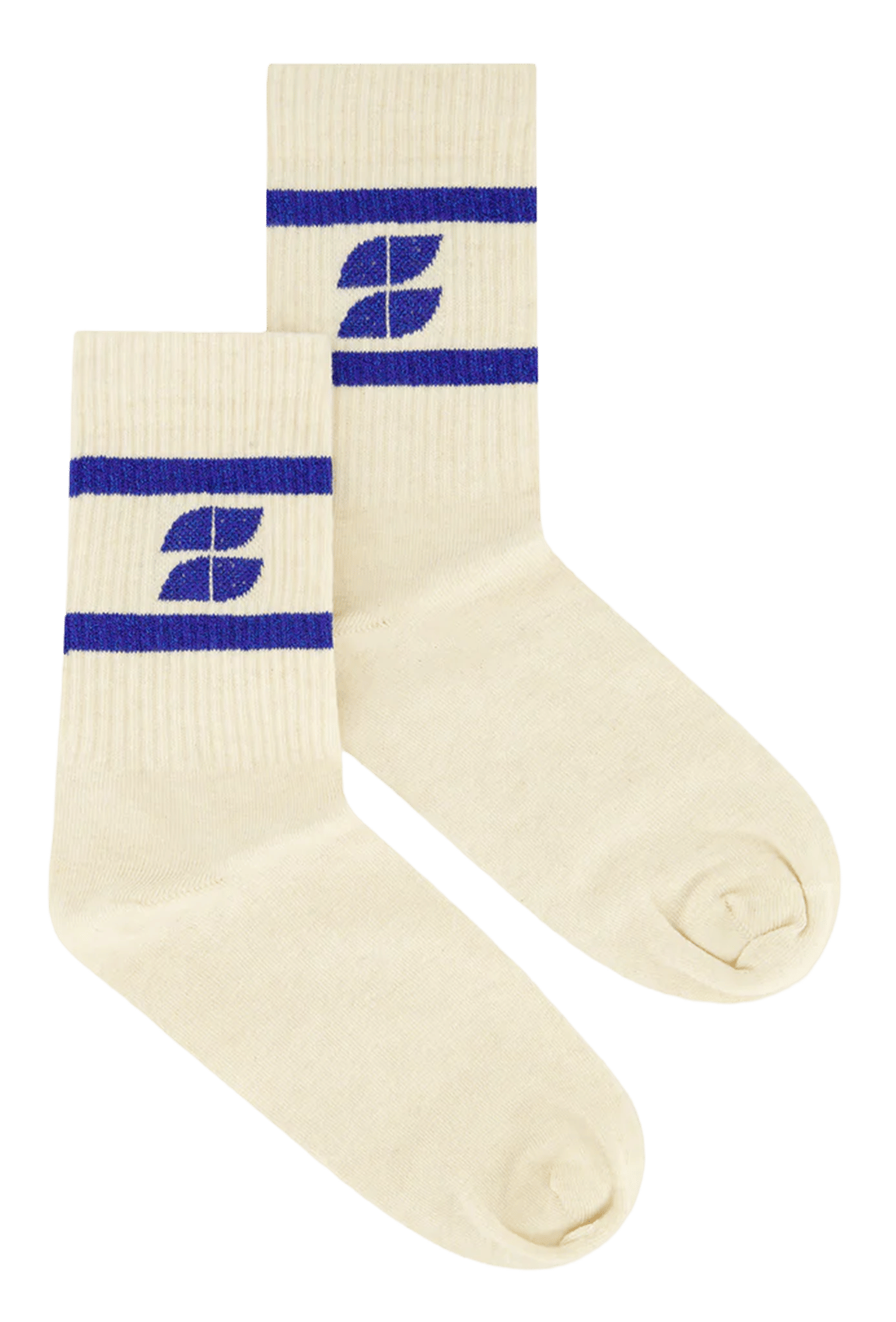 Organic cotton-blend socks BY BAR Blue
