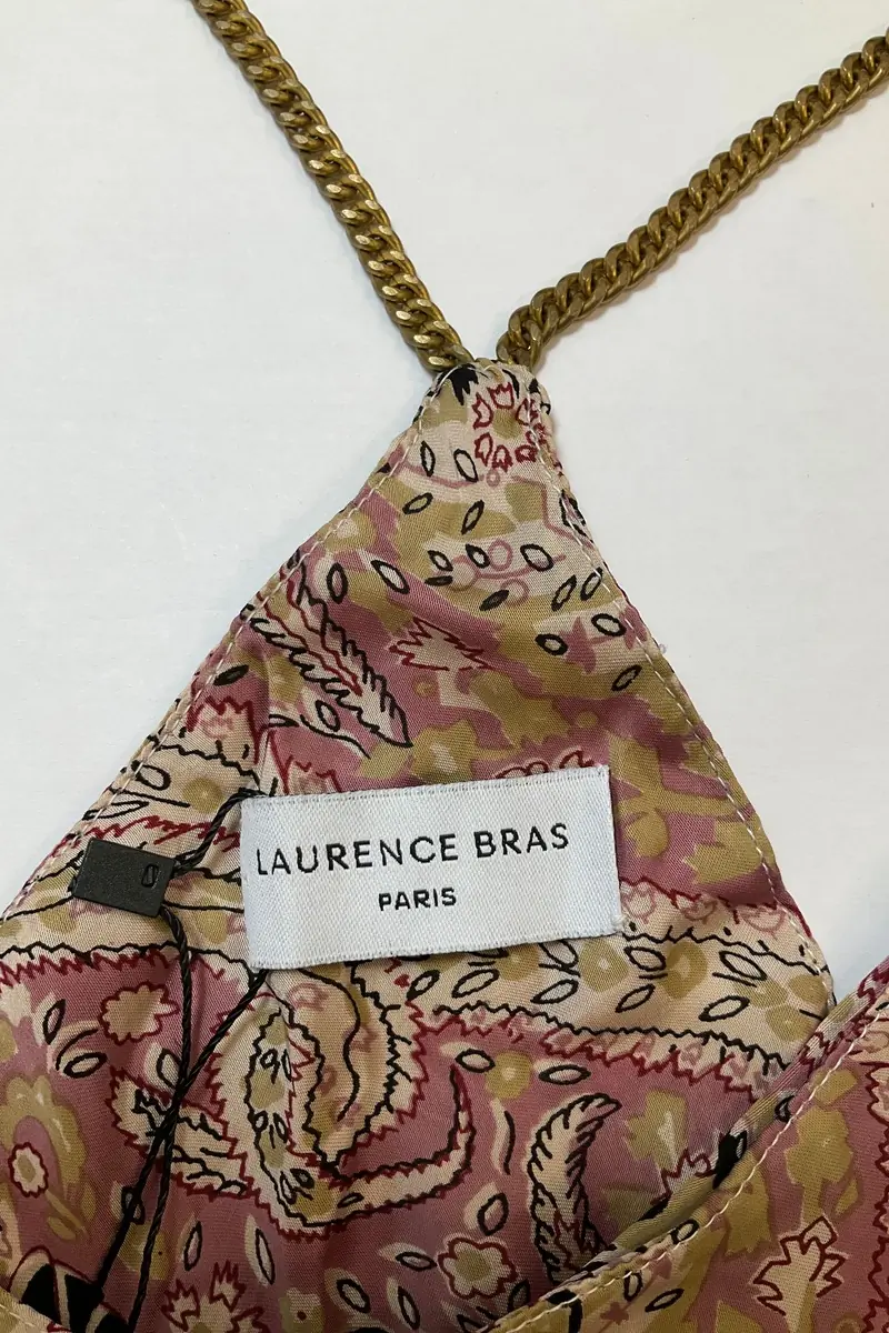 Azawood sleeveless top LAURENCE BRAS - Seconde Main Pink