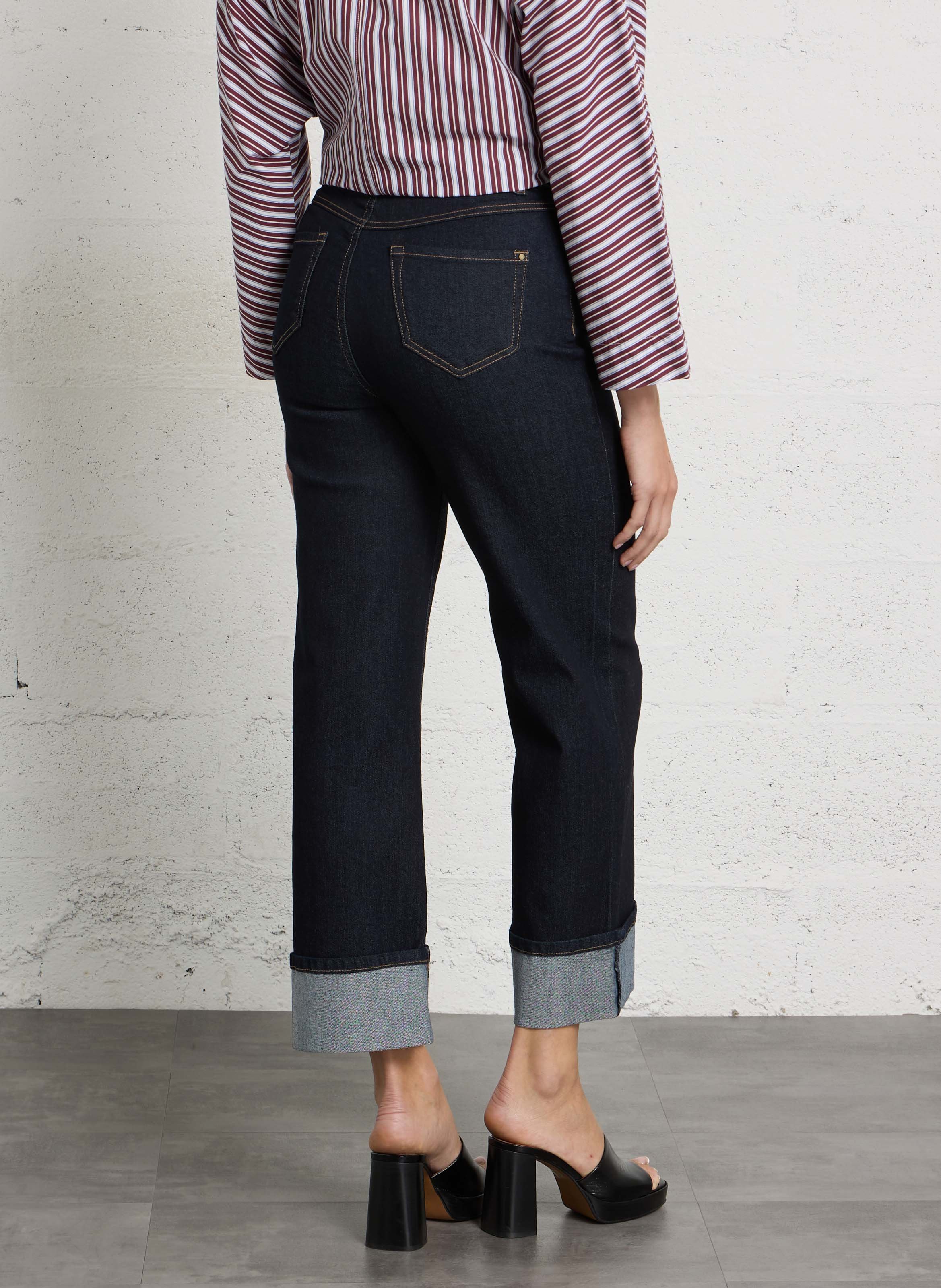Weite Jeans aus Baumwolle MAISON 123 Blau