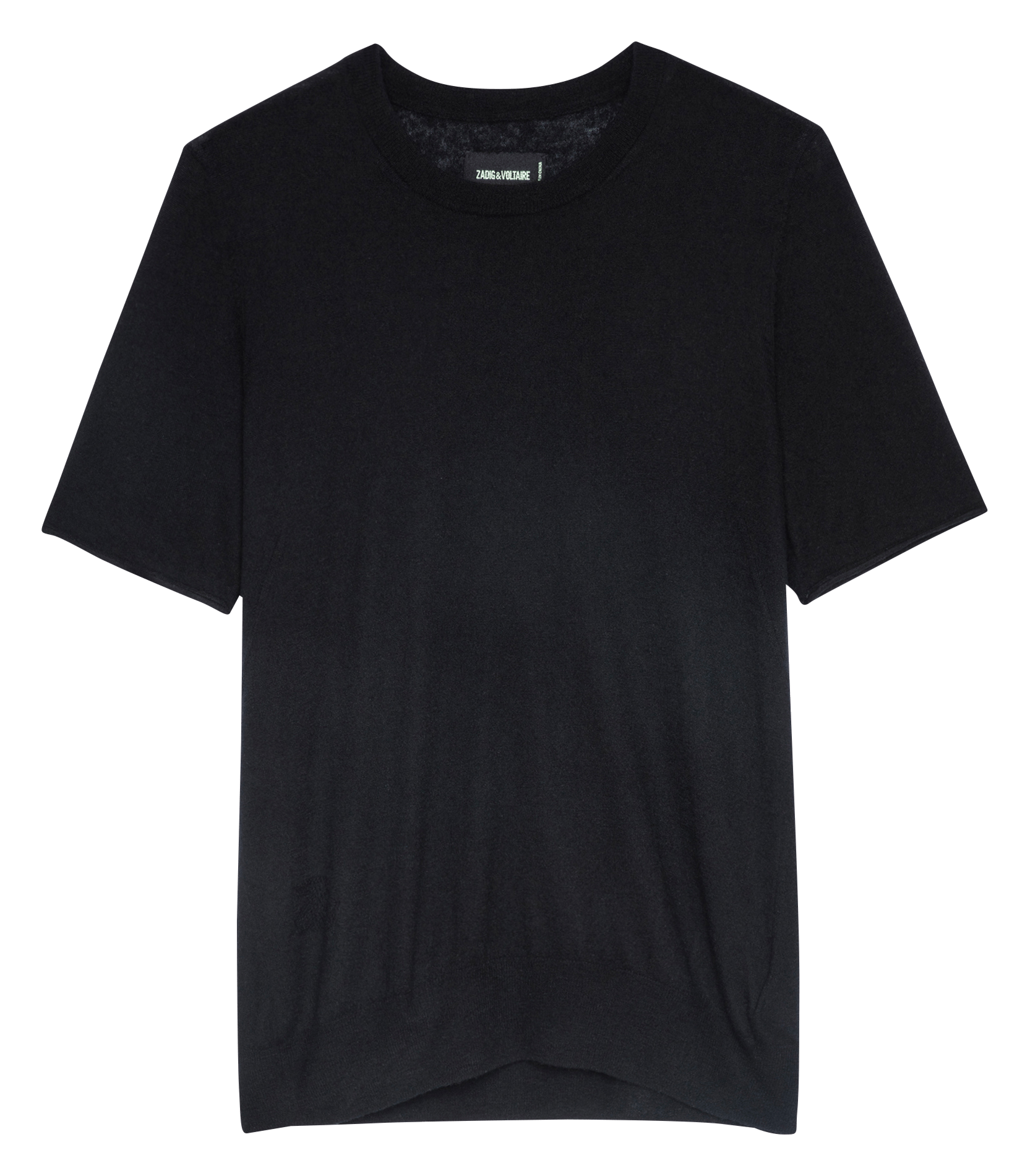 Pull col rond en cachemire ZADIG&VOLTAIRE Noir