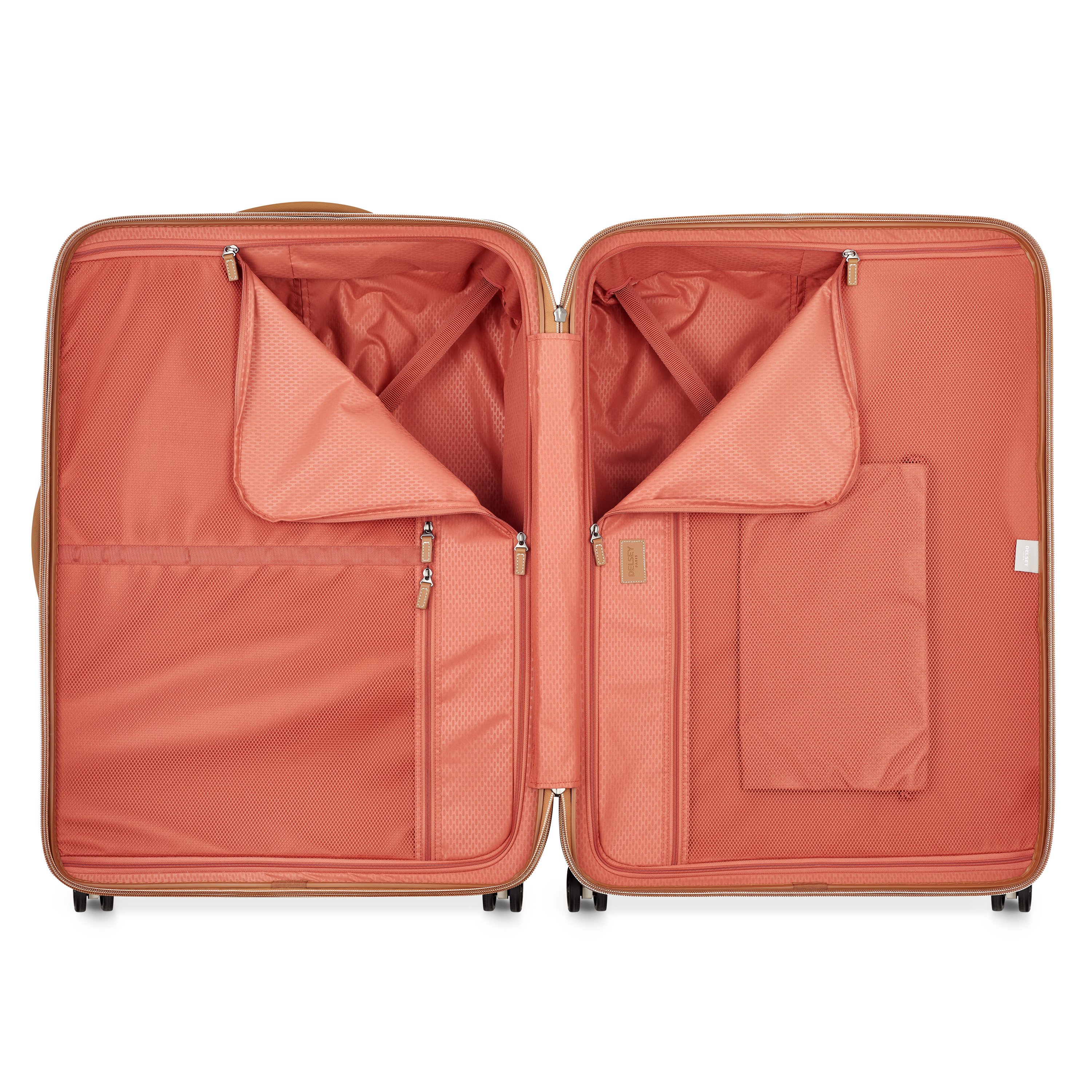 Rigid hold suitcase DELSEY PARIS Beige