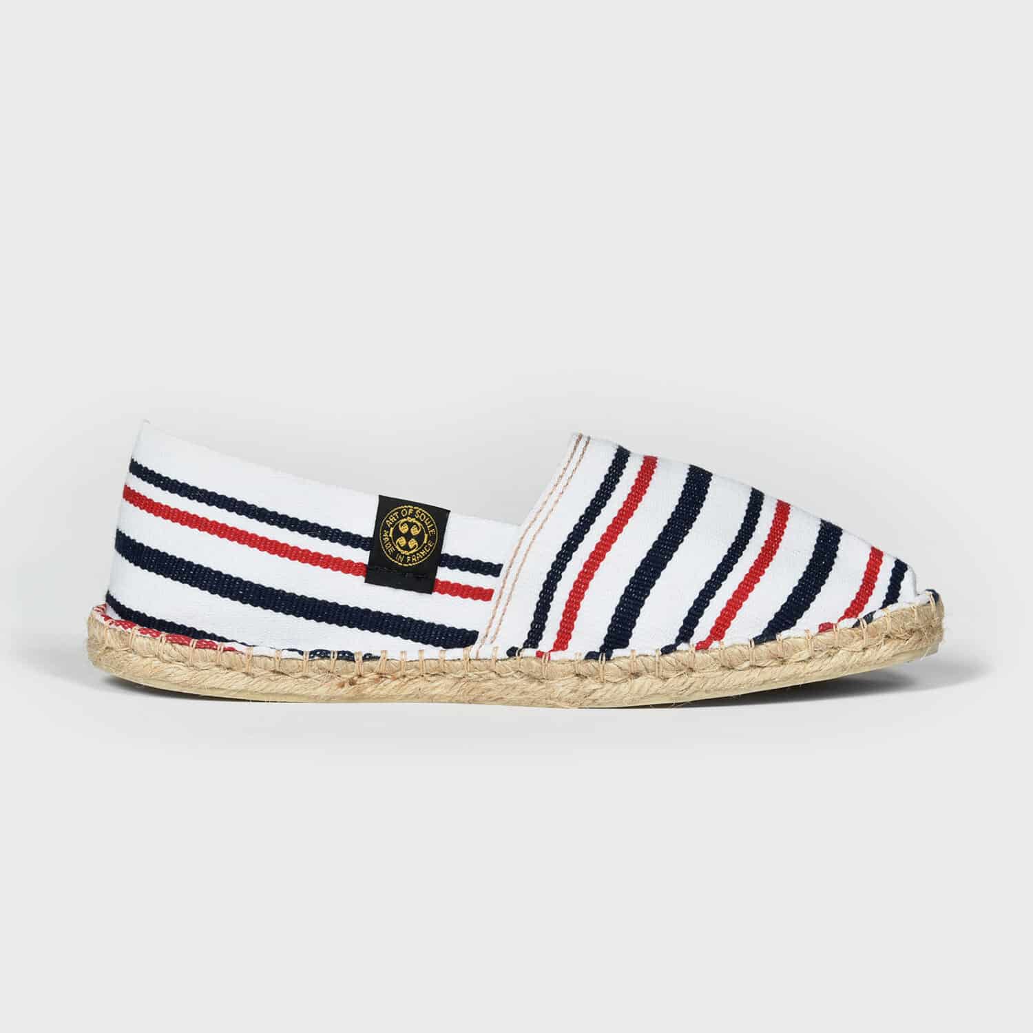 Striped espadrilles ART OF SOULE Red