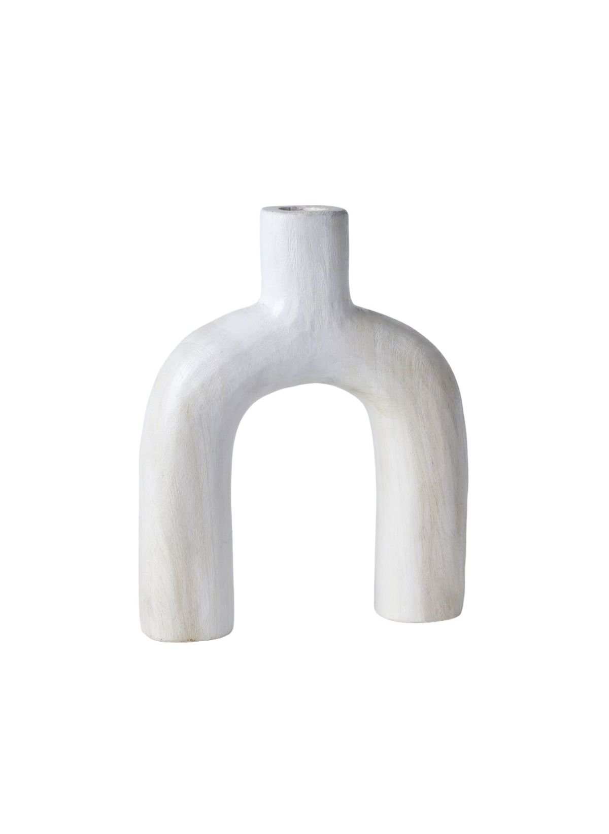 Vase pont en bois FACTORY Blanc