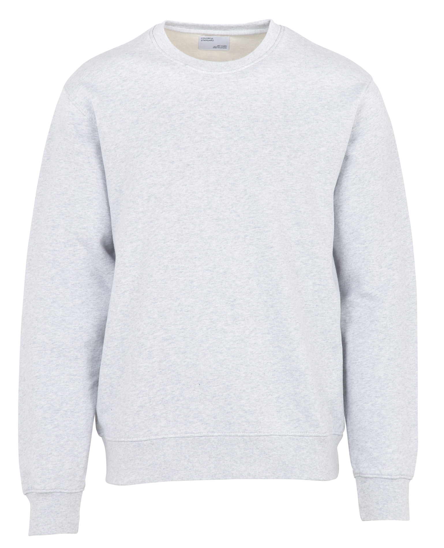 Rundhals-Sweatshirt aus Bio-Baumwolle, Regular Fit COLORFUL STANDARD Weiss