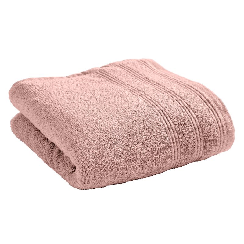 100% combed cotton hand towel COTON PUR Pink