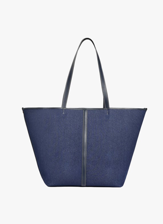 Handbag Vanessa Bruno Sac Daim VANESSA BRUNO Canvas M Cabas Tote