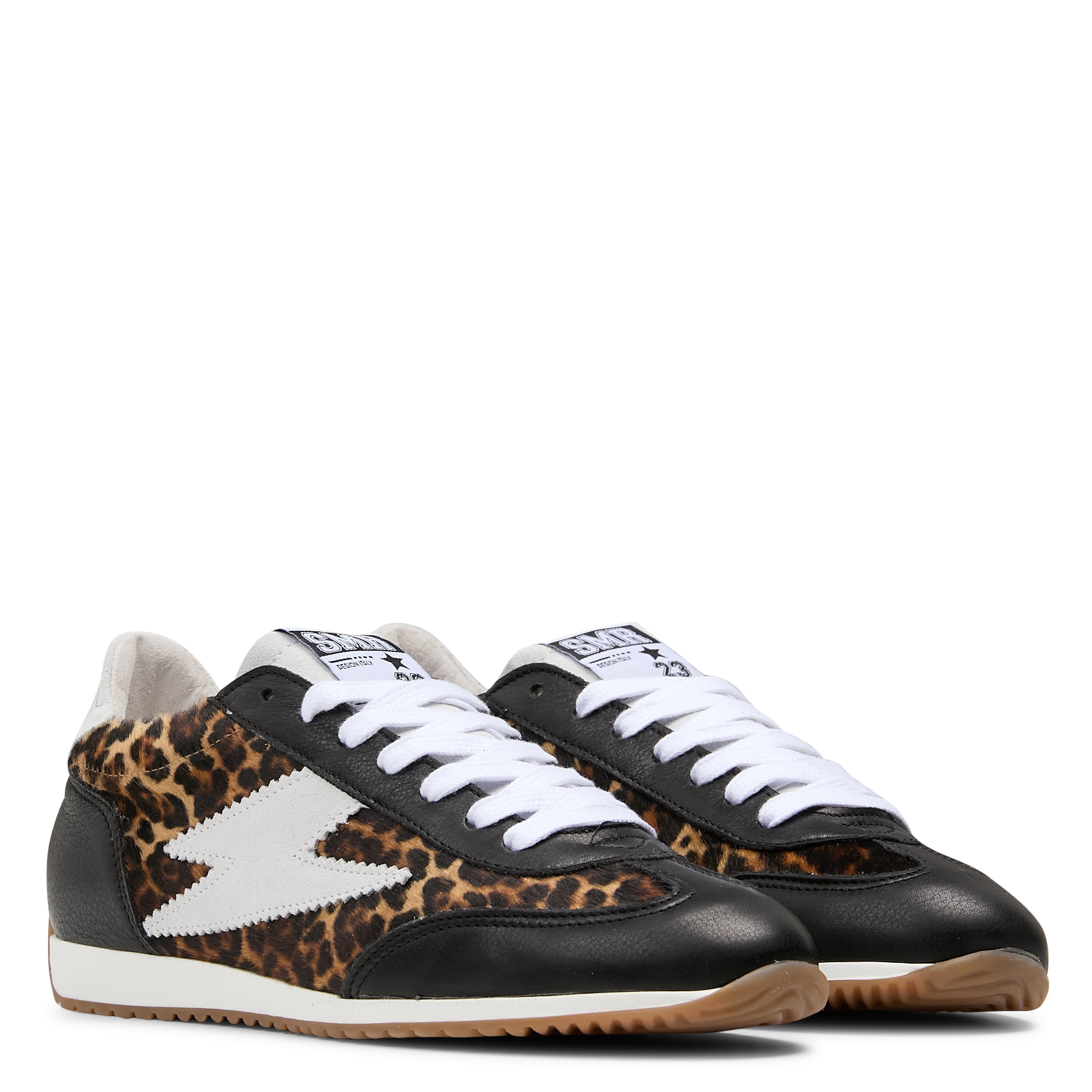 Baskets basses en cuir SEMERDJIAN - SMR Noir