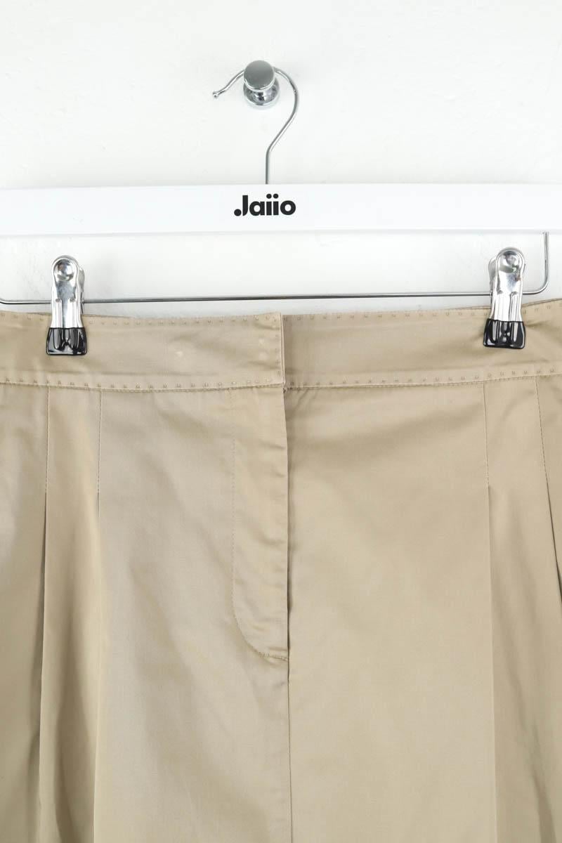 Cotton skirt ARMANI - SECONDE MAIN Beige