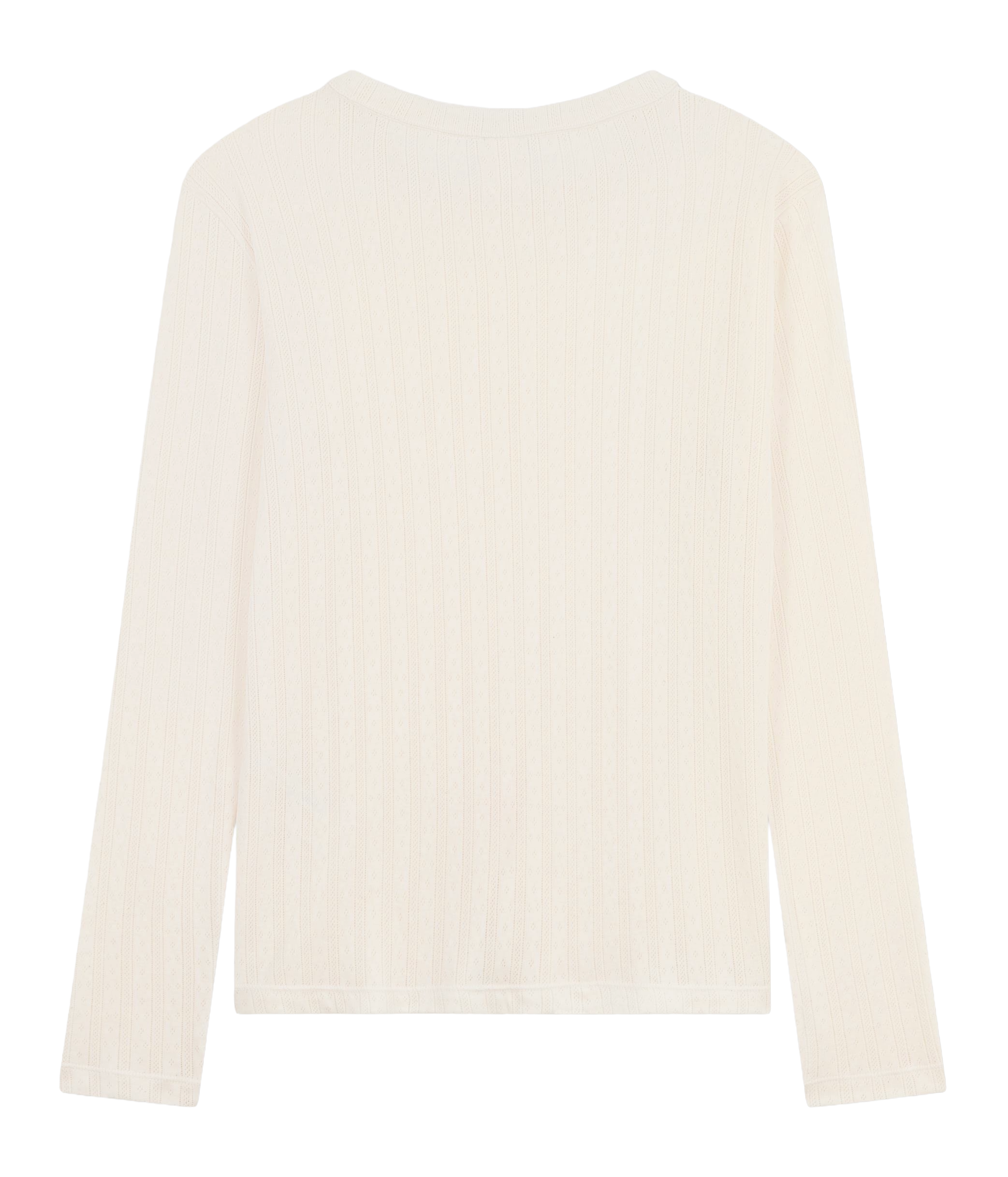 Tee-shirt ajusté en coton PETIT BATEAU Blanc