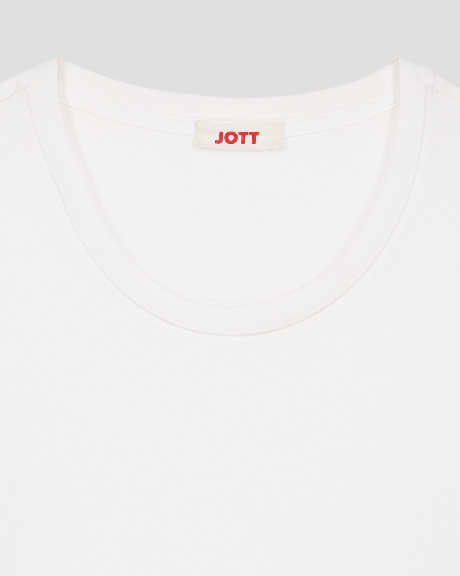 Lucia round neck t-shirt JOTT White