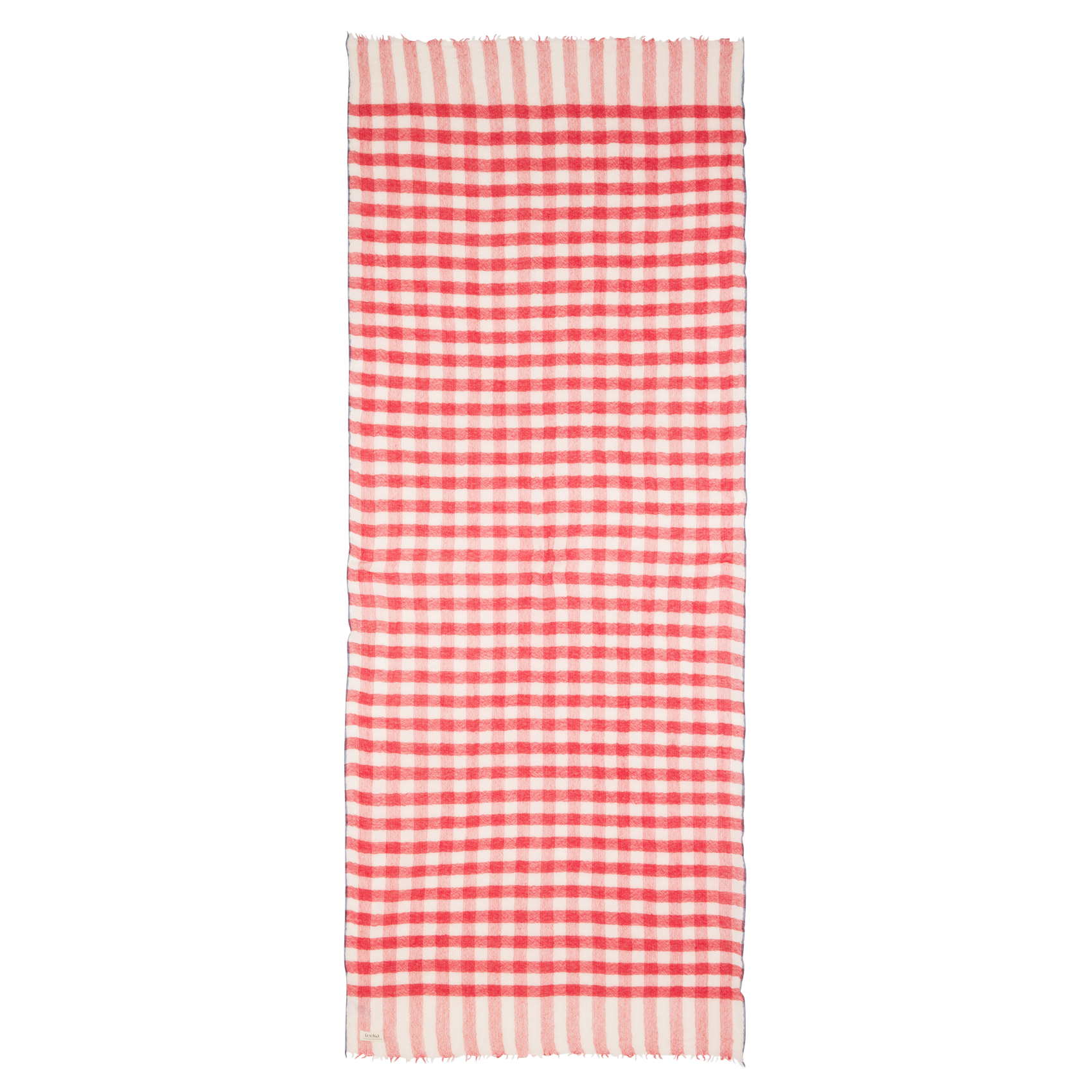 Geruite sjaal FEEKA Rood