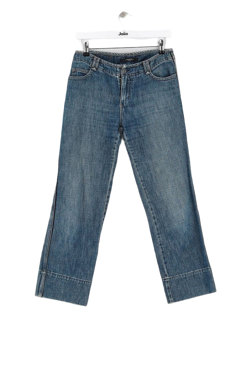 - Straight-leg jeans
- 5 pockets
- Straight cut
- Faded effect MAX MARA - Seconde Main Blue