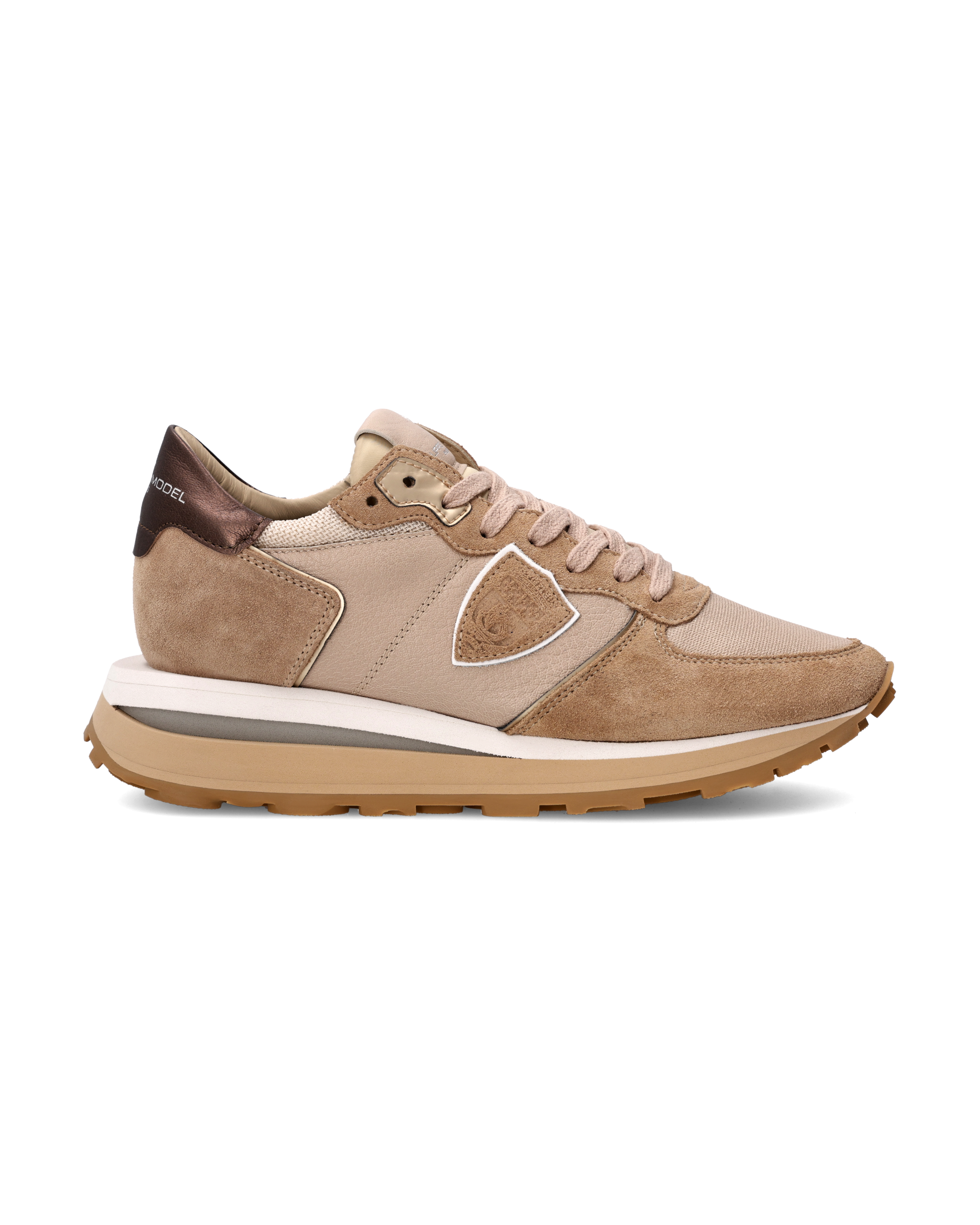 High-top running sneakers PHILIPPE MODEL Beige