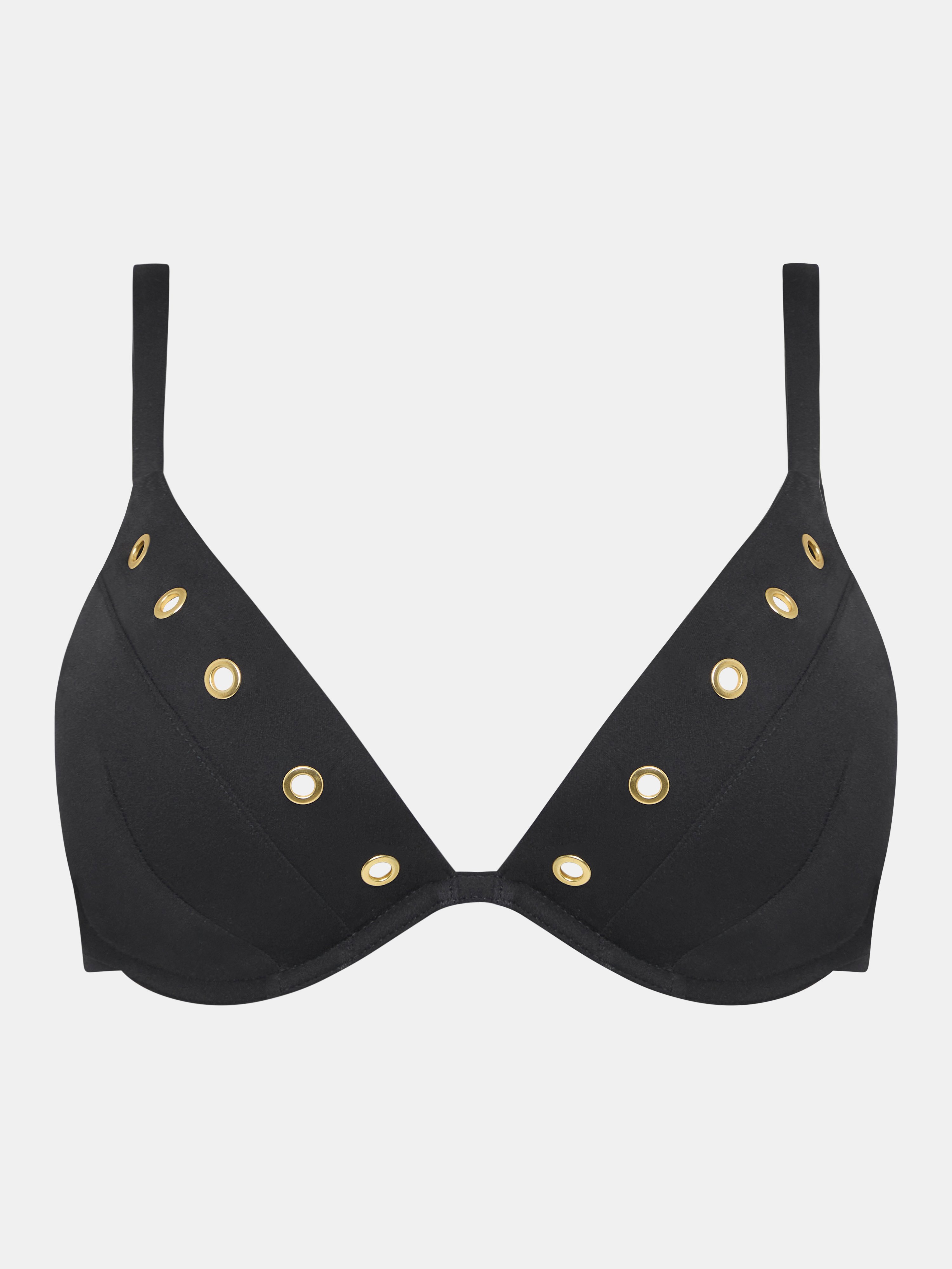 Haut de maillot de bain push-up bretelles multipositions CHANTELLE Noir