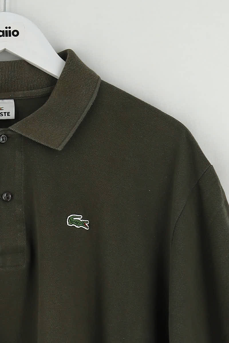 Polo shirt LACOSTE - SECONDE MAIN Khaki