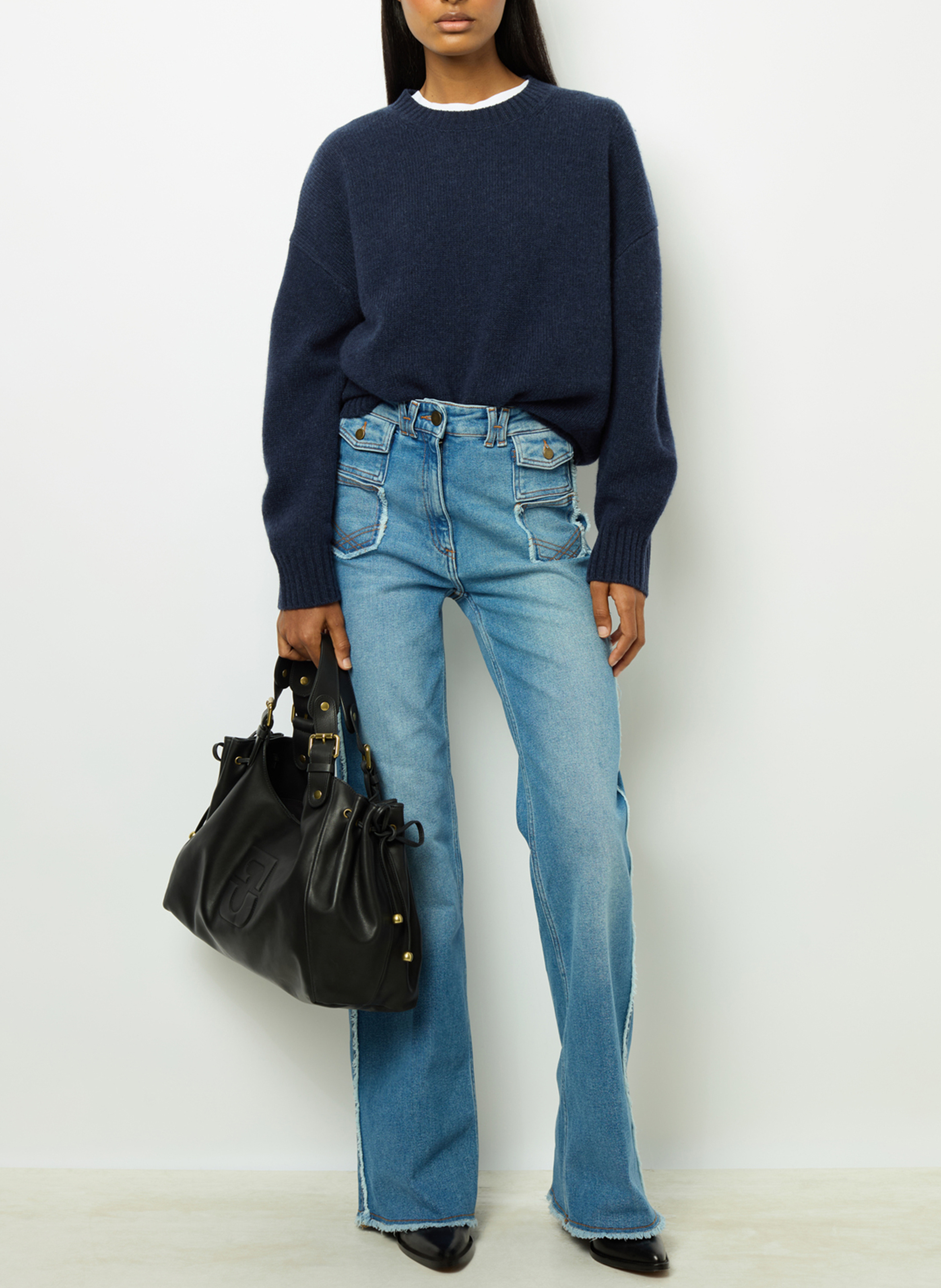 Sac à main en cuir GERARD DAREL Noir