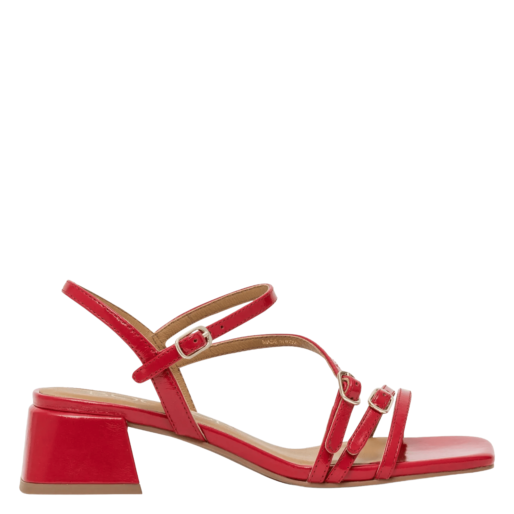 Sandales à talons en cuir BOCAGE