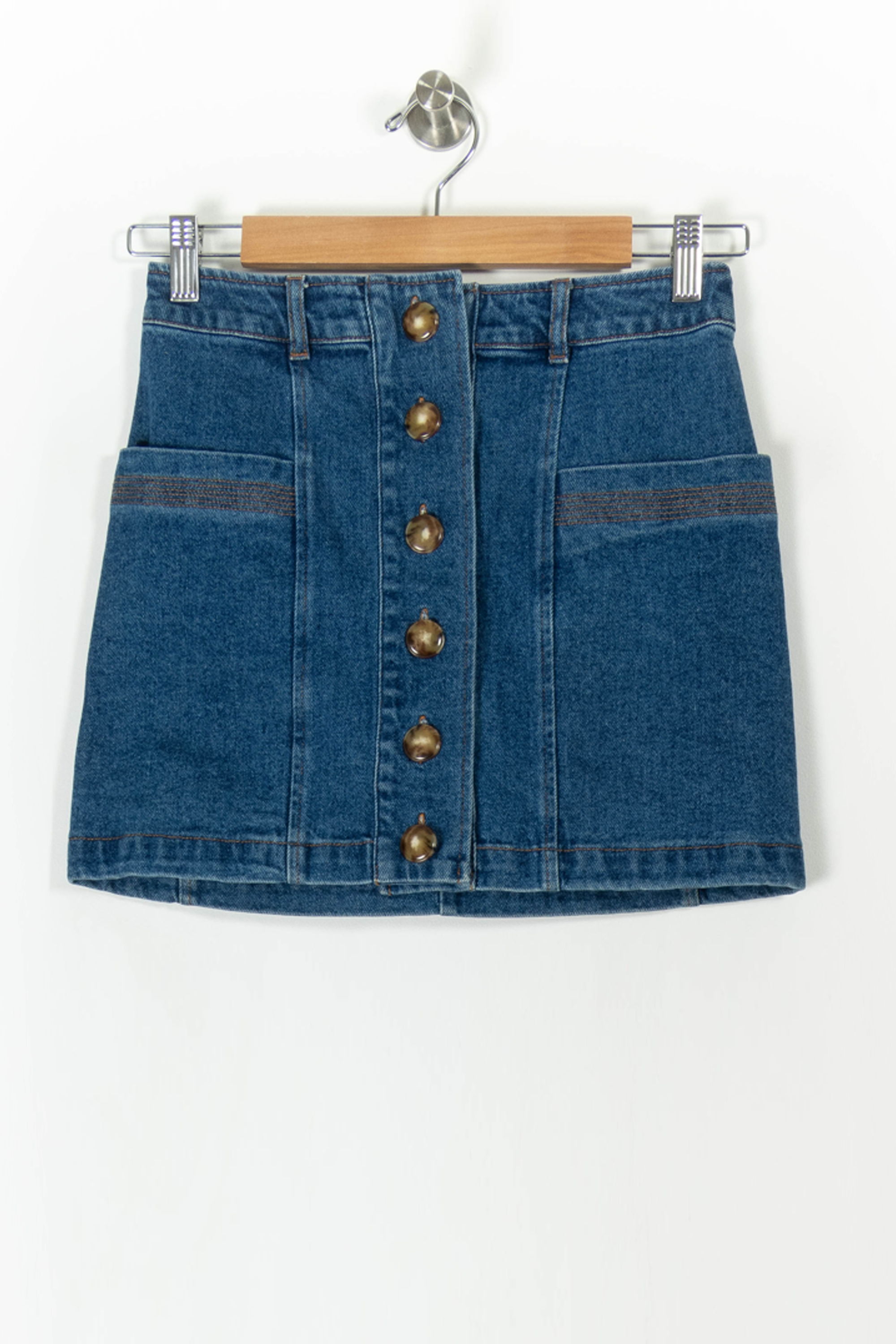 Jupe courte & midi SEZANE - Seconde main Bleu