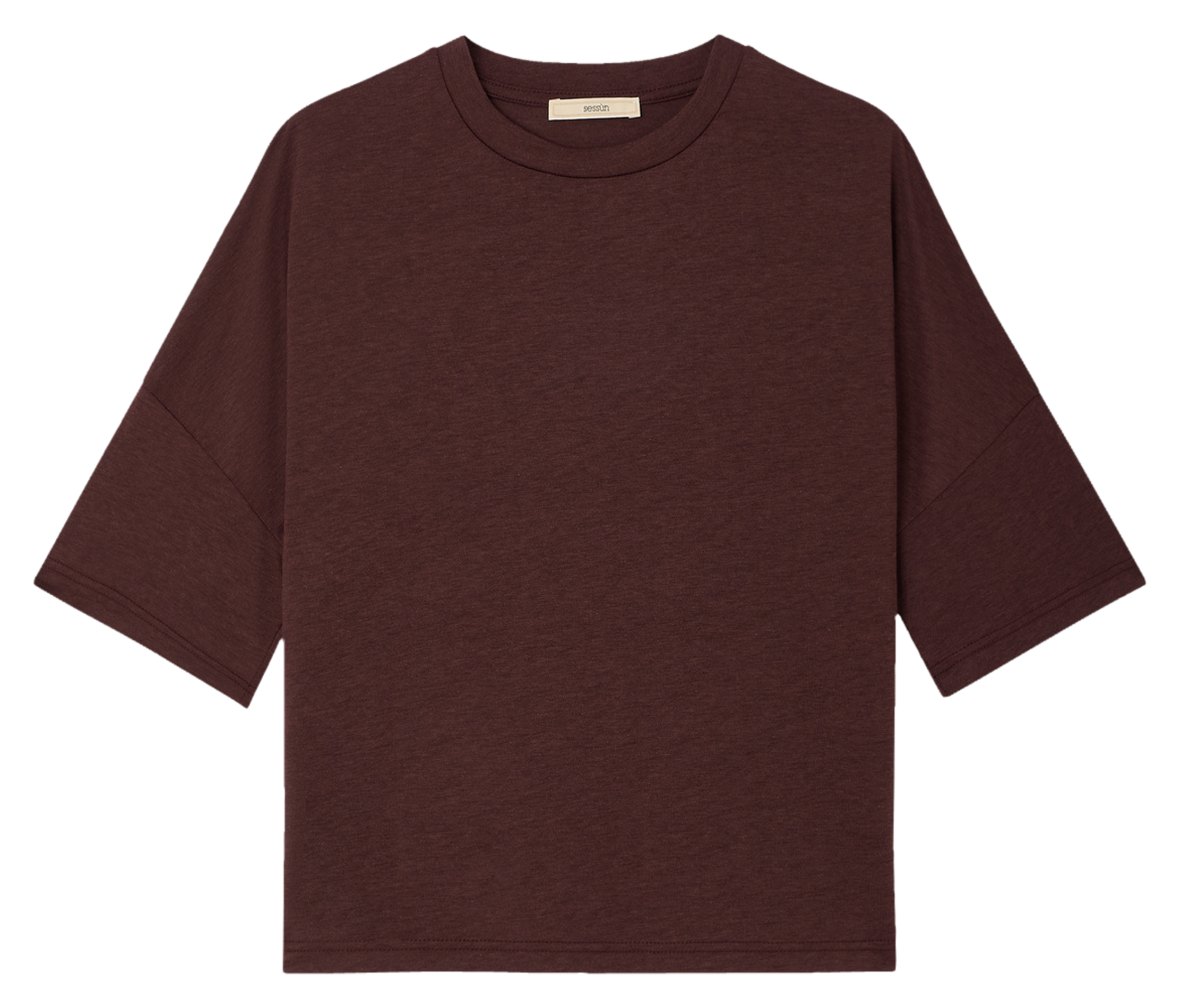 Tee-shirt oversize col rond SESSUN