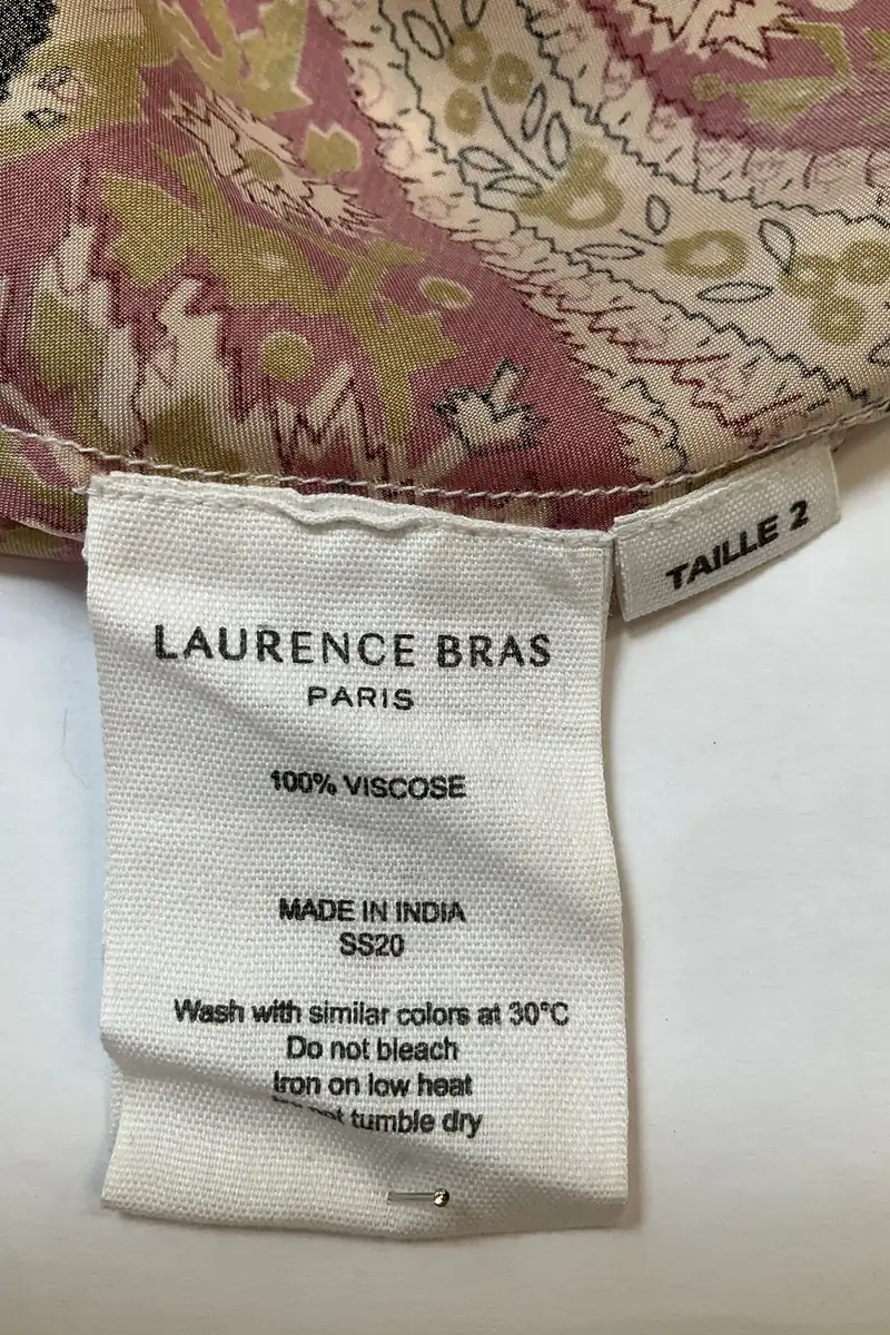 Azawood sleeveless top LAURENCE BRAS - Seconde Main Pink