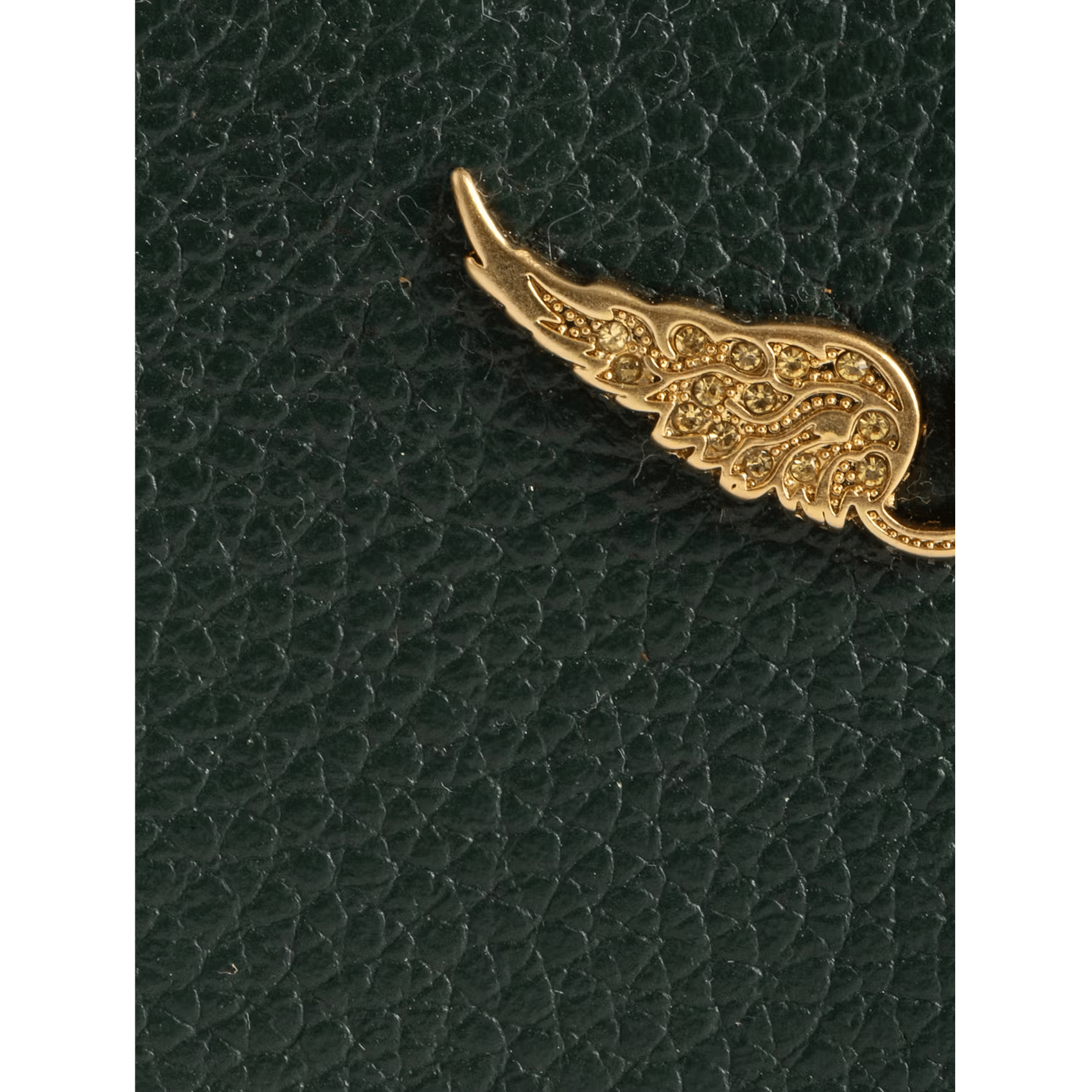 Porte cartes en cuir ZADIG&VOLTAIRE Vert