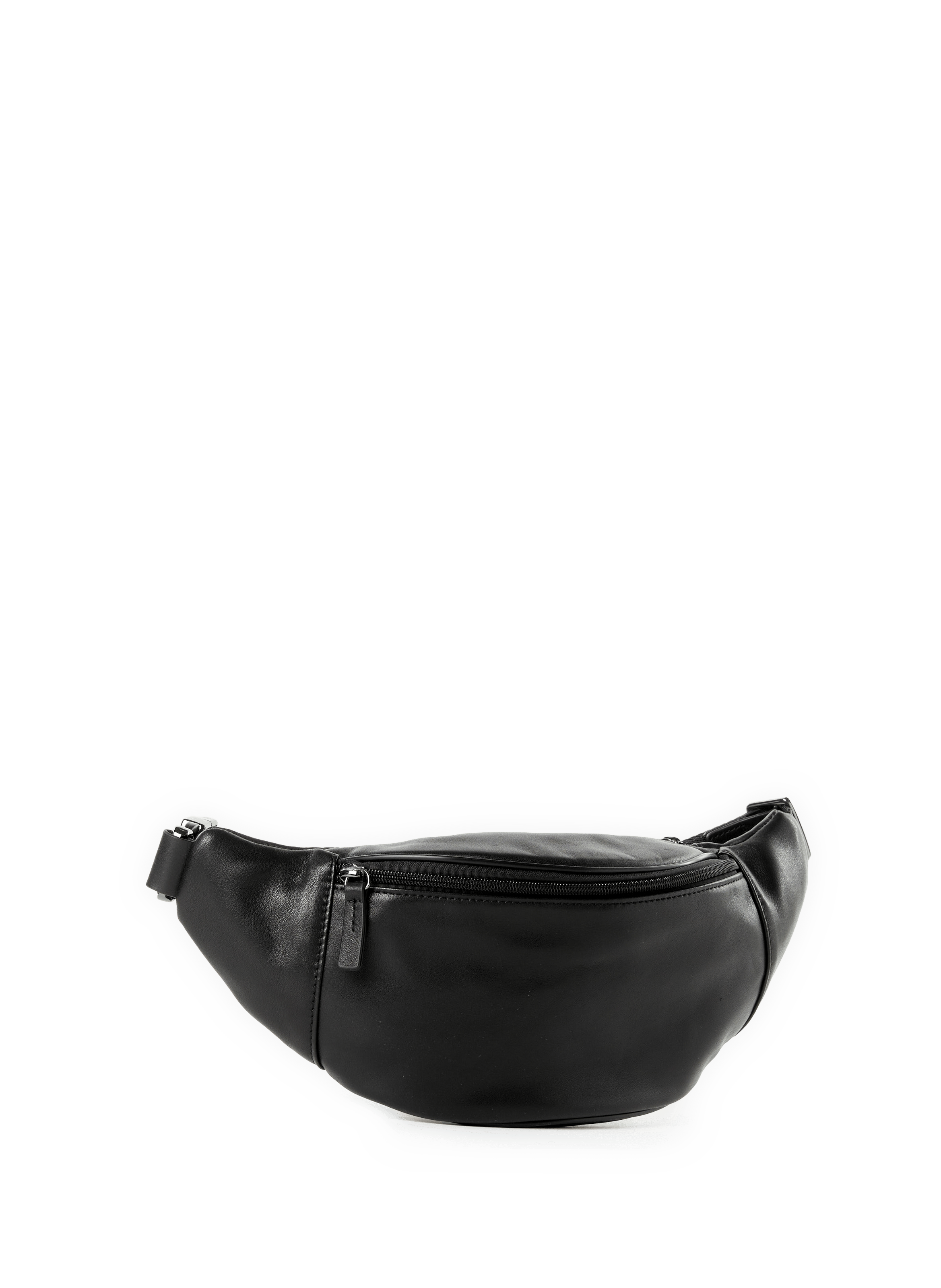 Faux leather belt bag SAISON 1865 Black