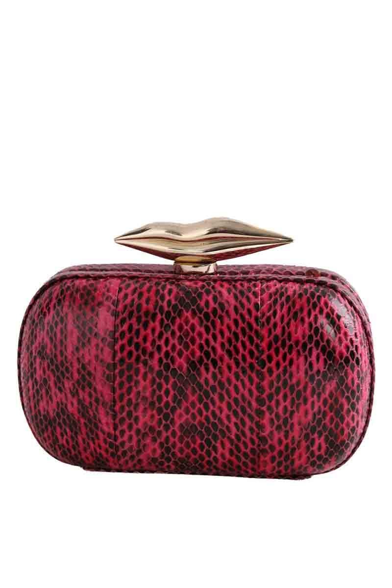 Pochette DIANE VON FURSTENBERG - Seconde Main Rose