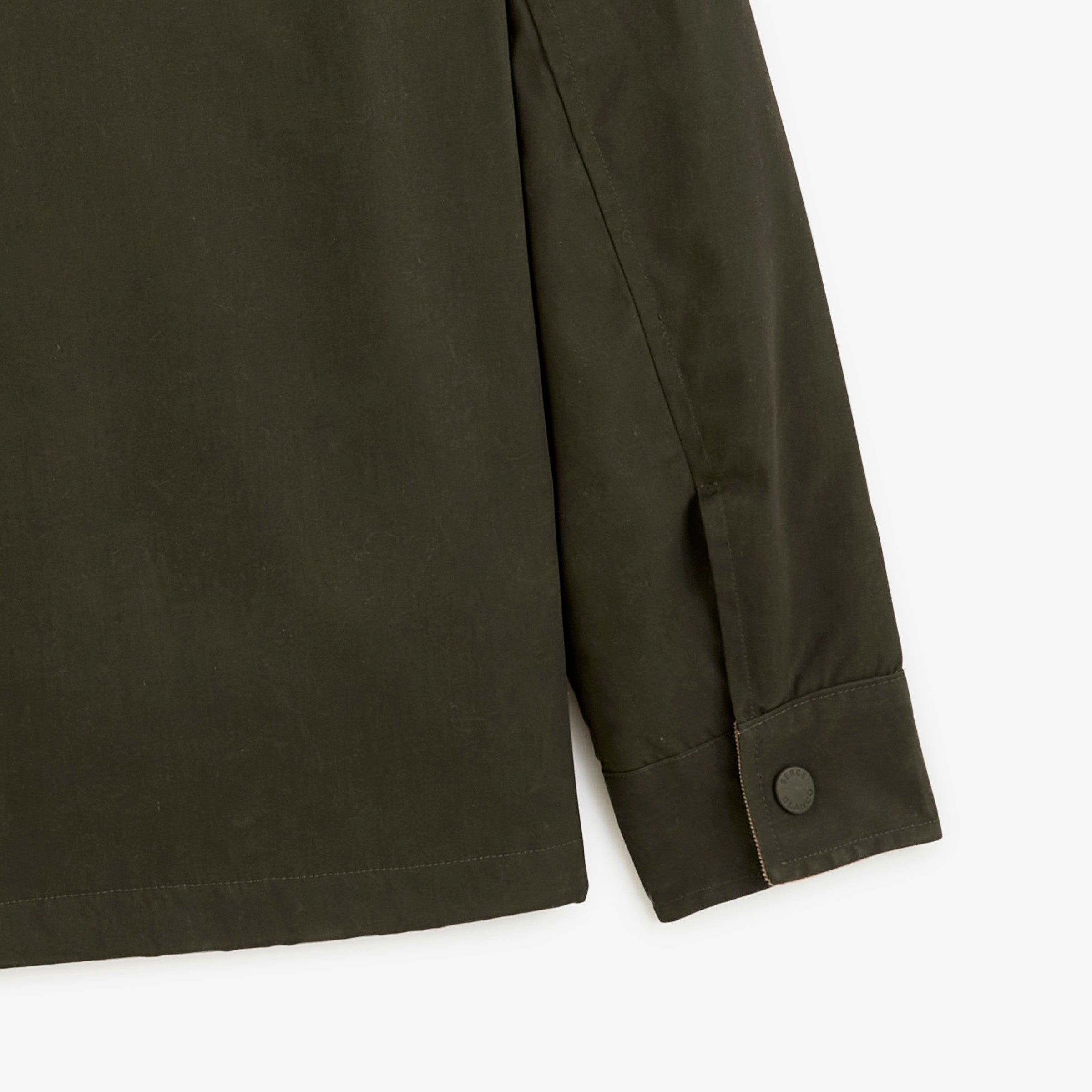 DAN water-repellent jacket with military green velvet collar SBPLAY SERGE BLANCO Beige