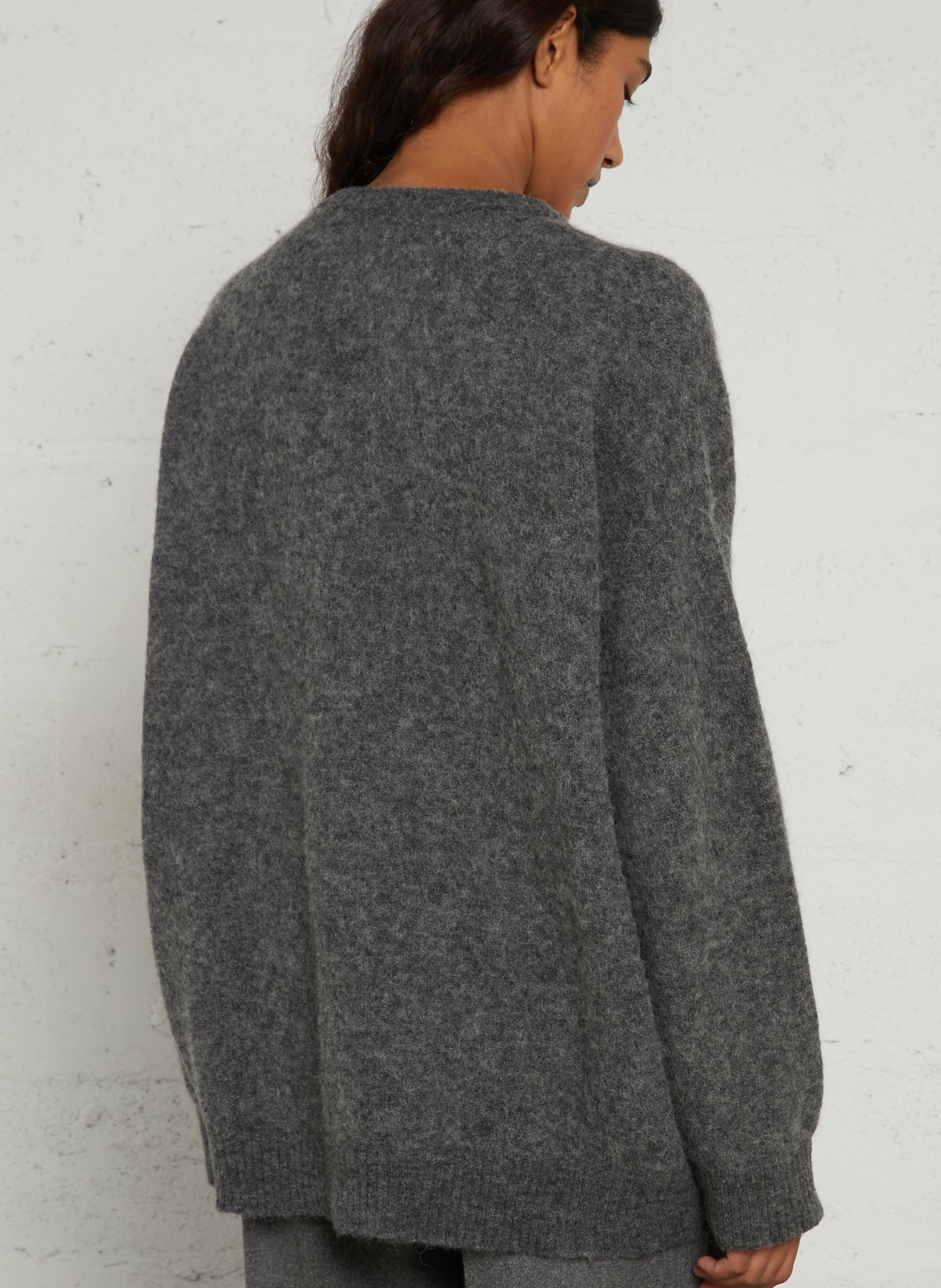 Oversize-Pullover AMERICAN VINTAGE Grau