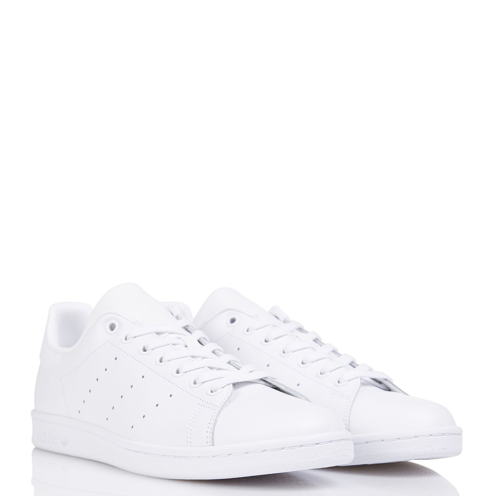 Stan Smith en cuir ADIDAS Blanc