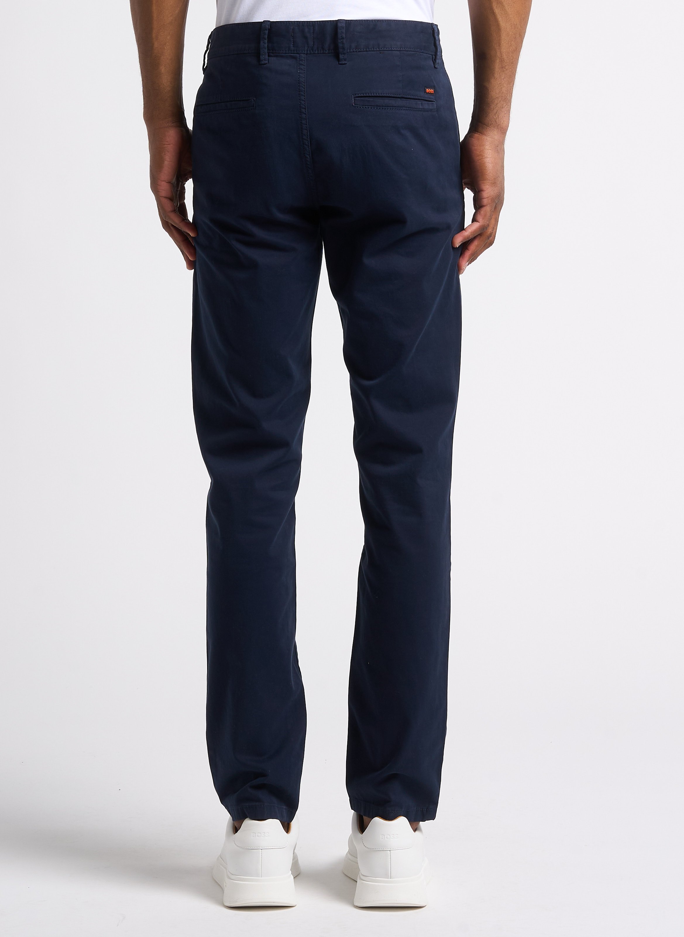 Stretch cotton chinos BOSS Blue