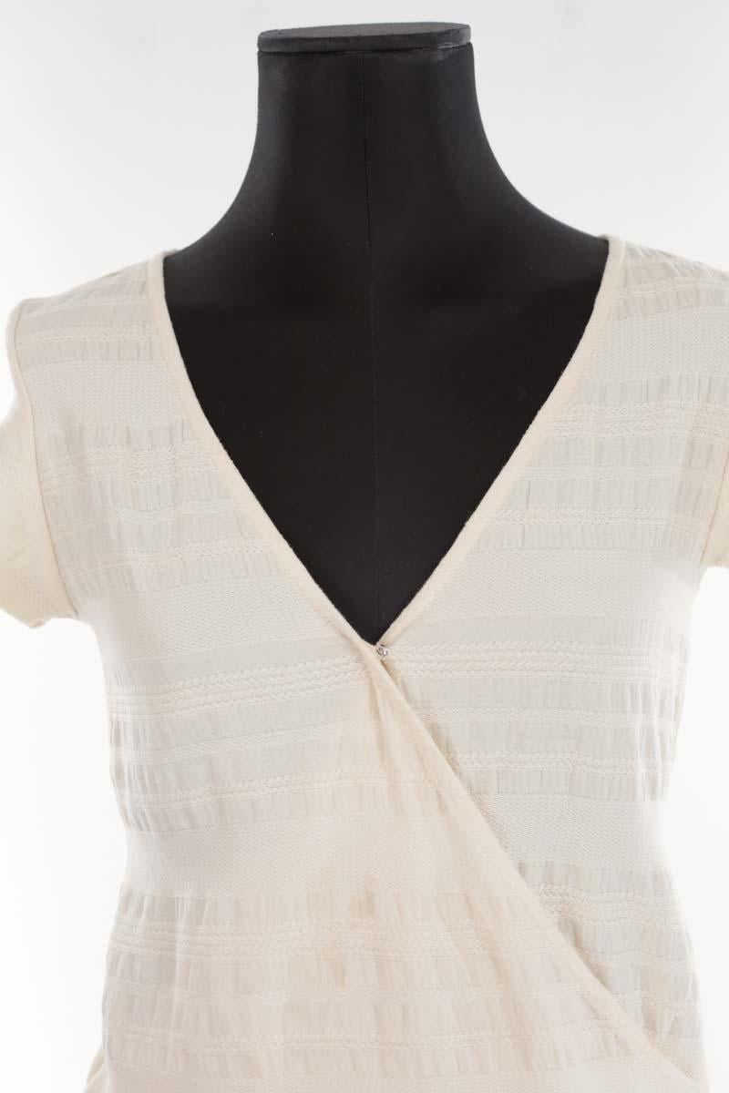 Cotton T-shirt SEZANE - Seconde main White